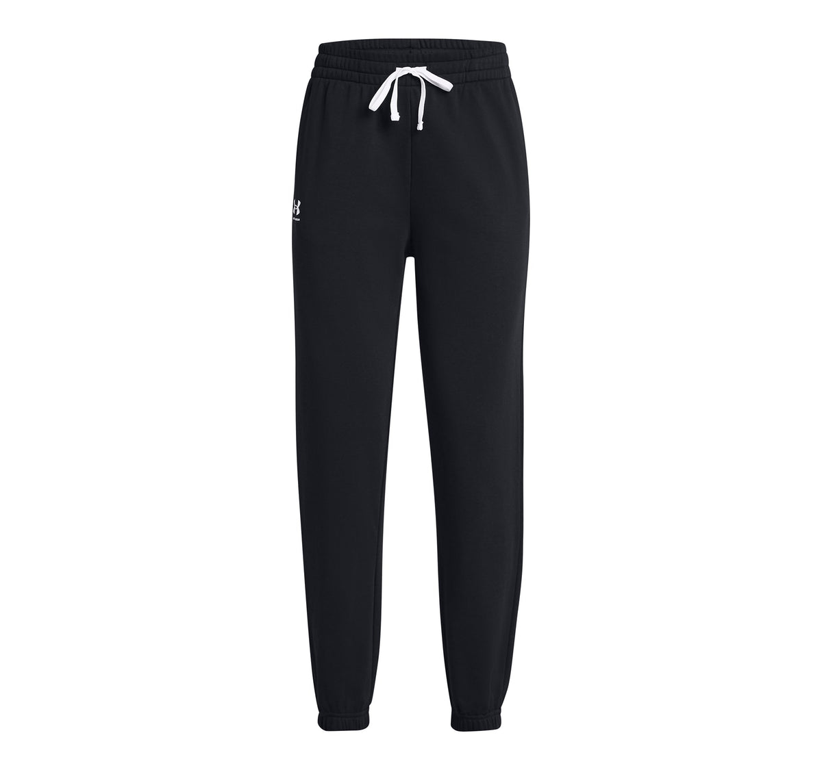 UA Rival Terry Joggers - Black / White - 002