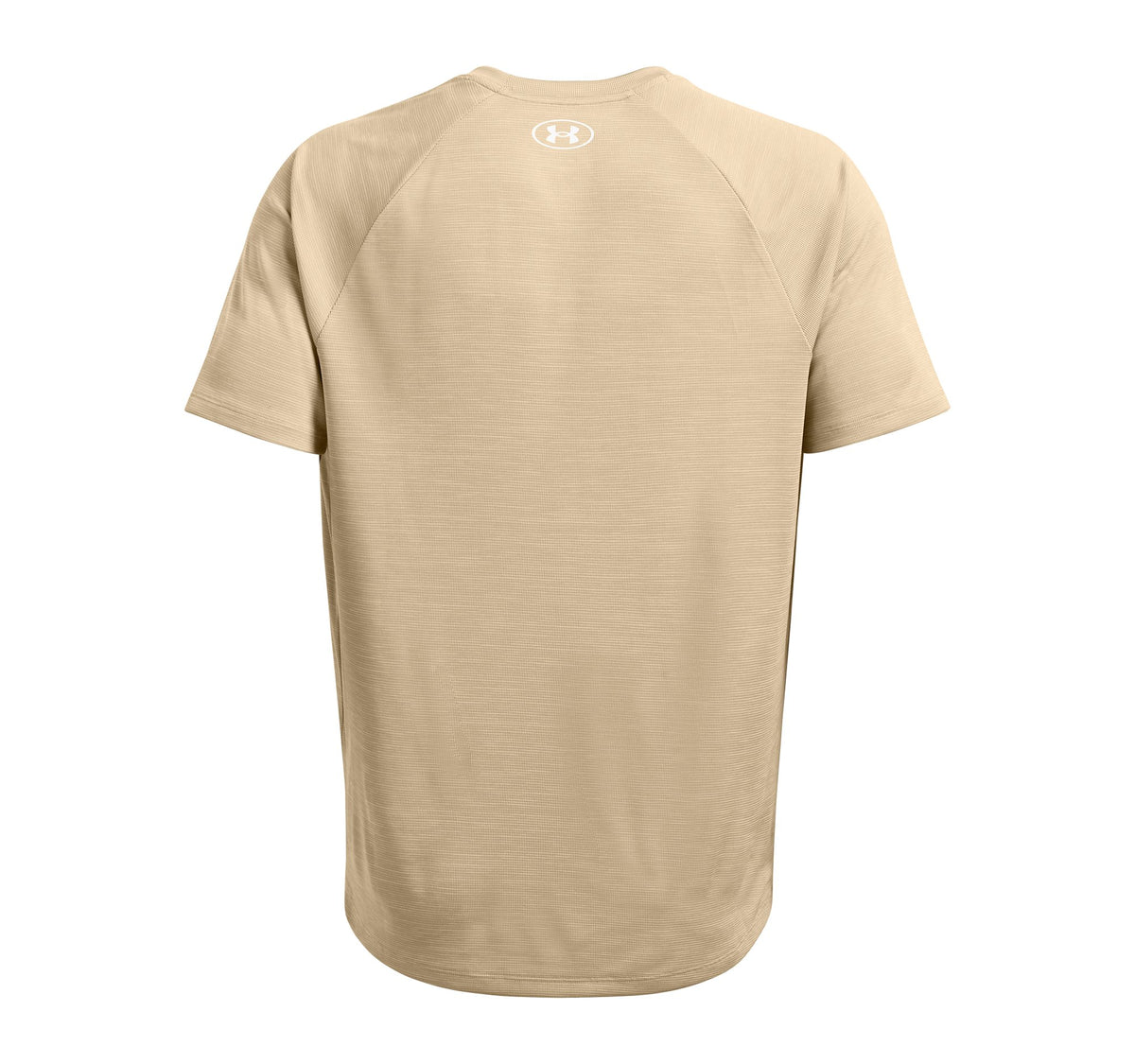UA Tech Textured SS - City Khaki / White - 300