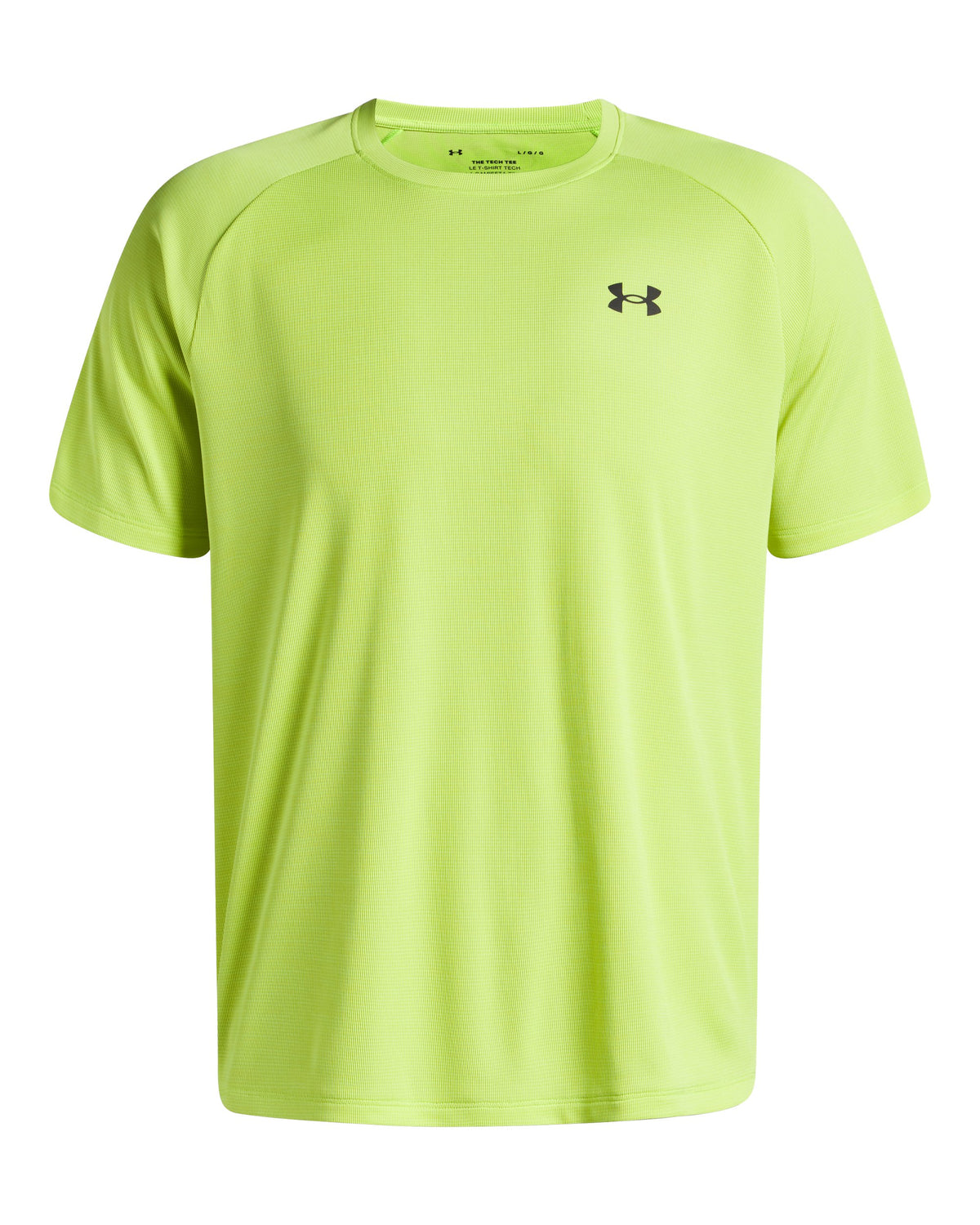 UA Tech Textured SS - Green / Black - 389