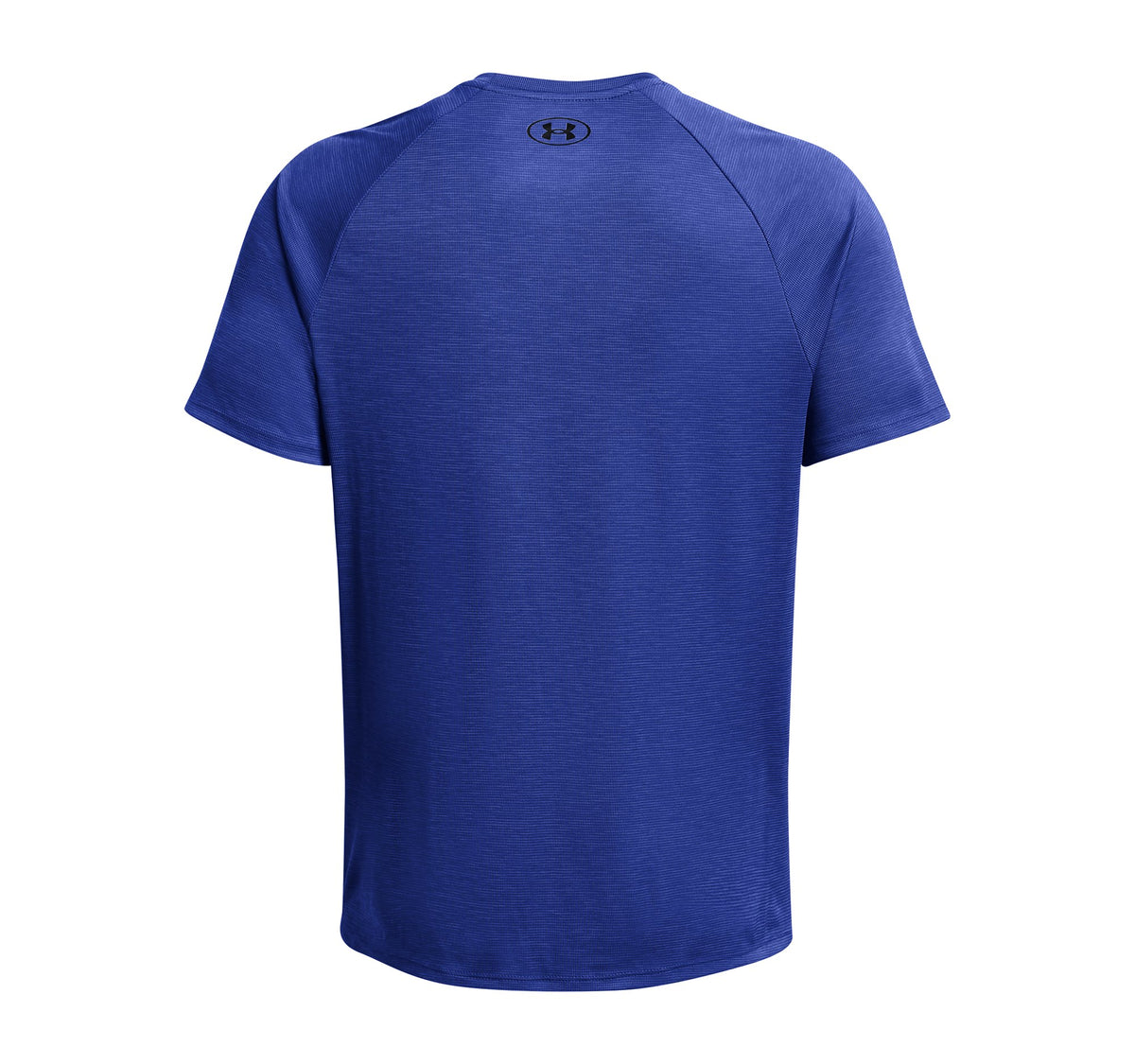 UA Tech Textured SS - Royal / Black - 400