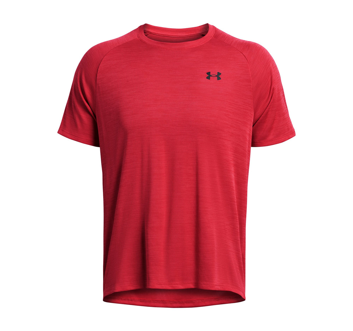 UA Tech Textured SS - Red / Black - 600