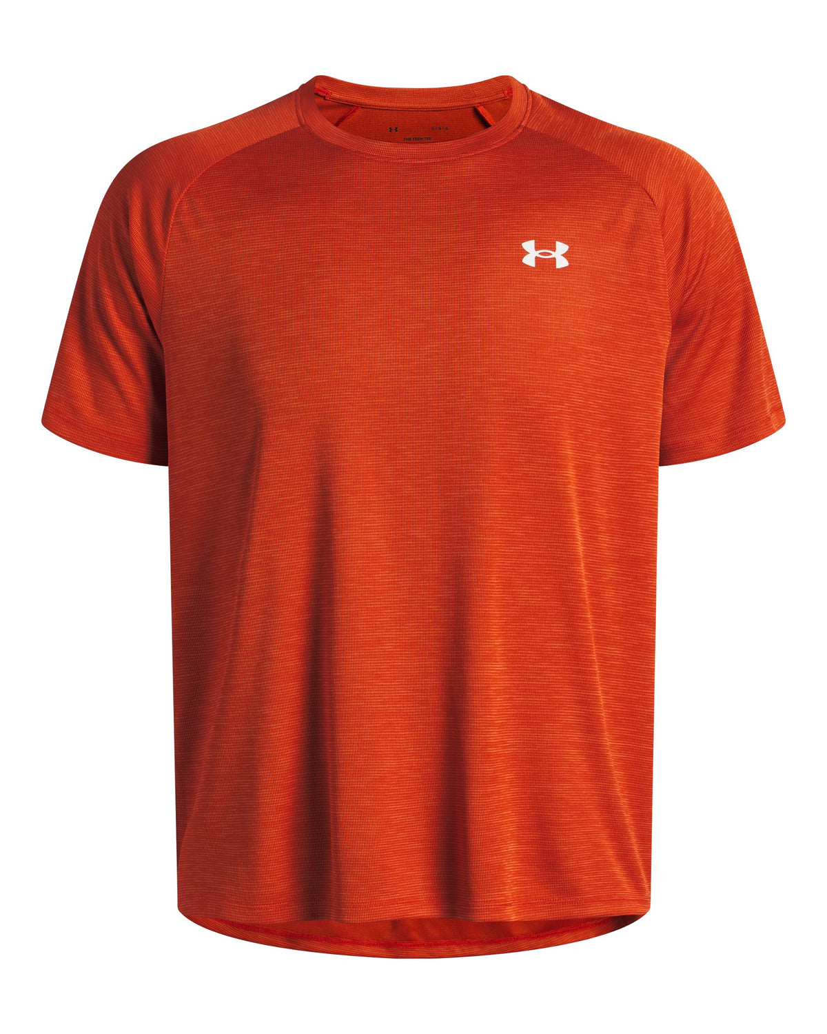 UA Tech Textured SS - Orange / White - 844