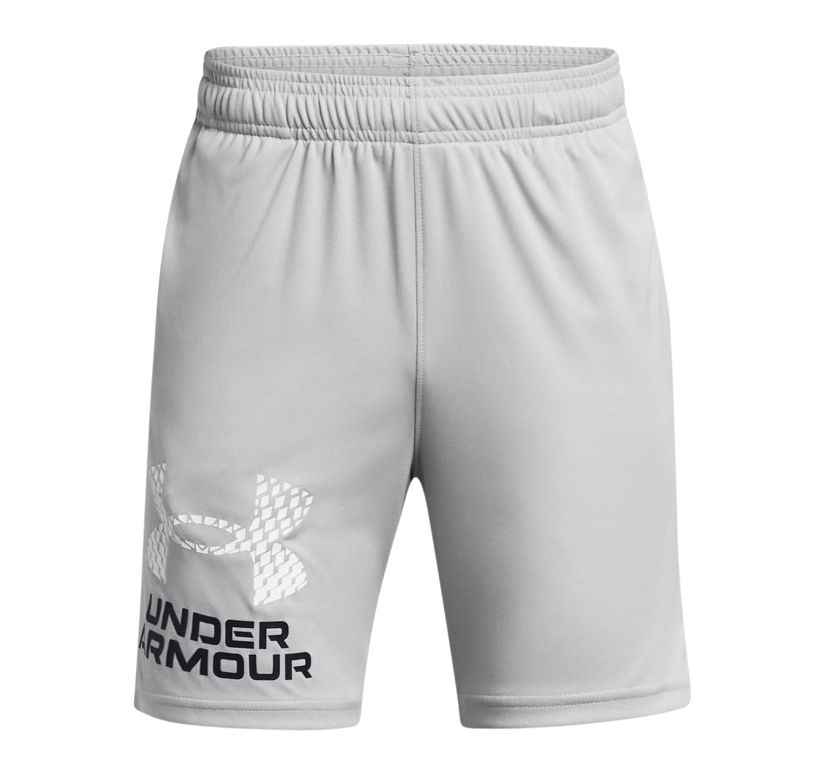 UA Tech Logo Shorts - Mod Gray / White - 011