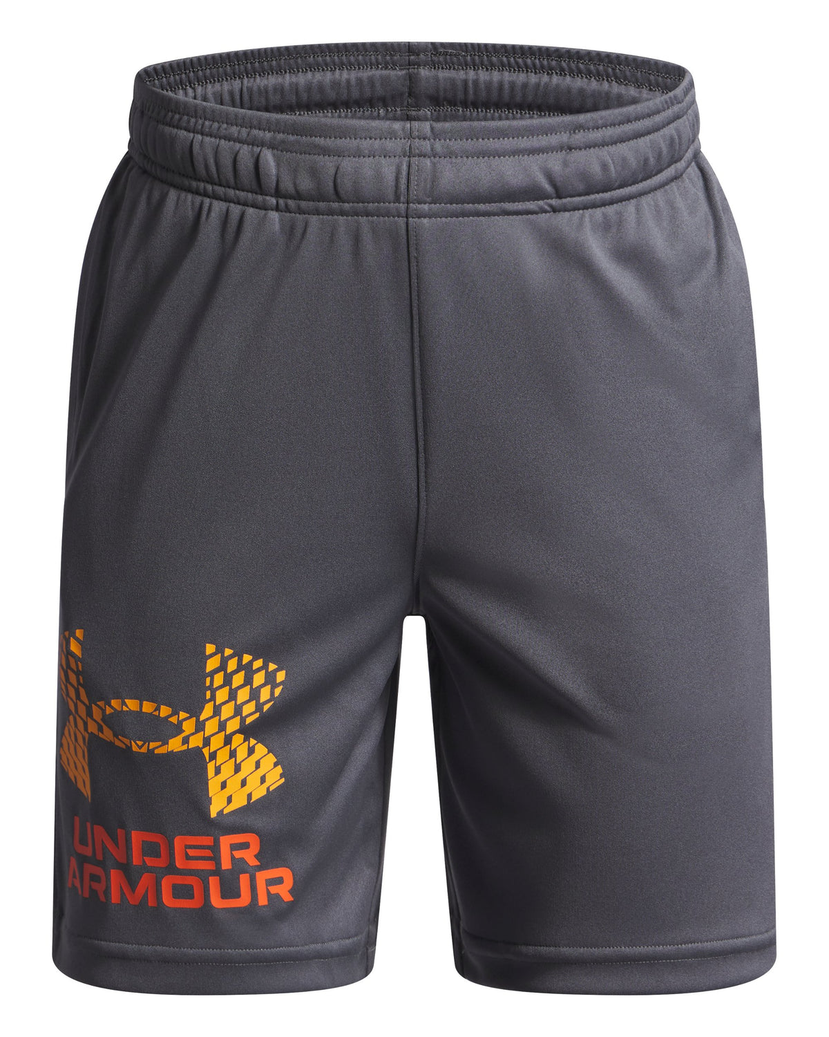 UA Tech Logo Shorts - Gray / Orange Base - 026