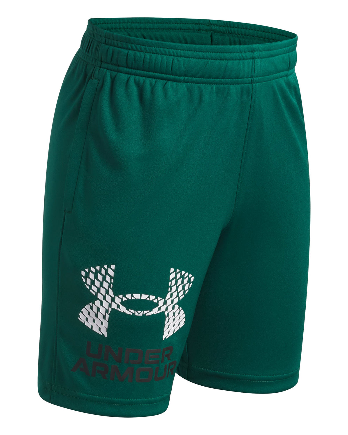 UA Tech Logo Shorts - Green / White - 312