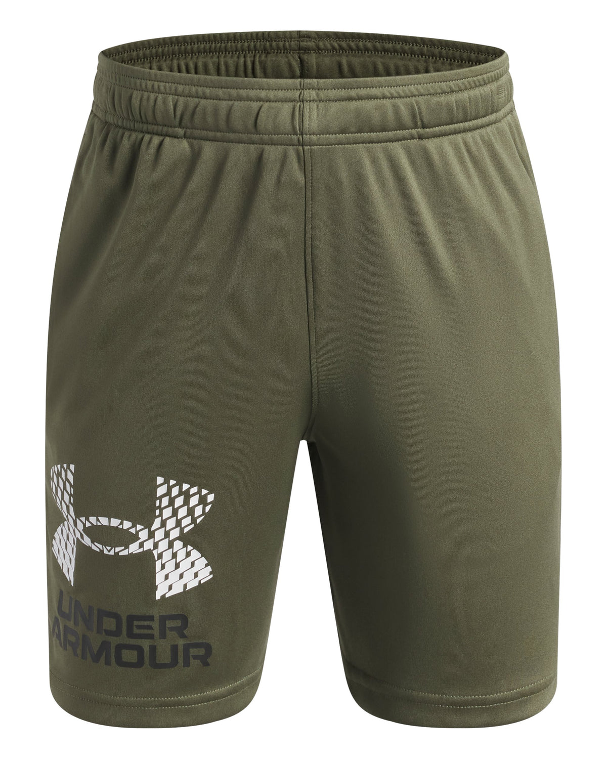 UA Tech Logo Shorts - Green / White - 391