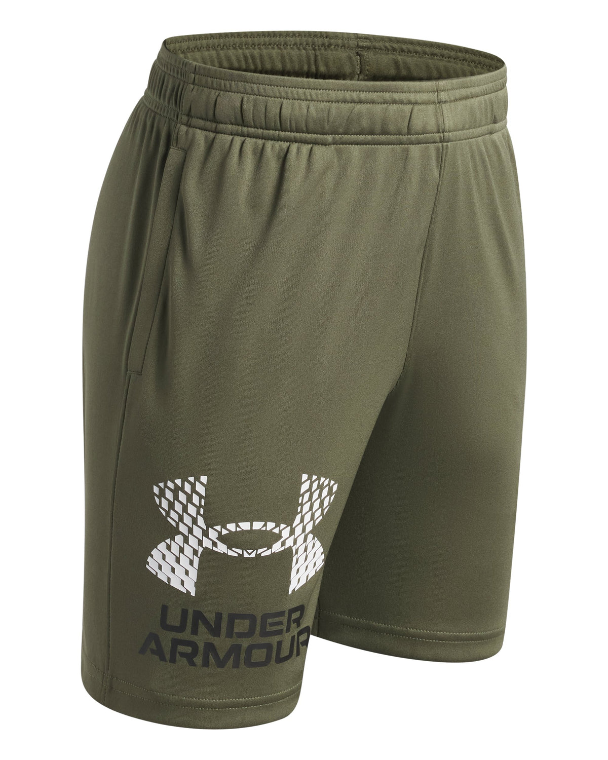 UA Tech Logo Shorts - Green / White - 391