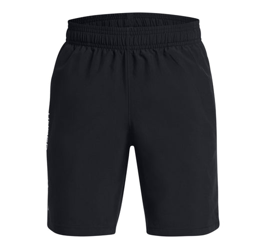 UA Tech Woven Wordmark Short - Black / White - 001