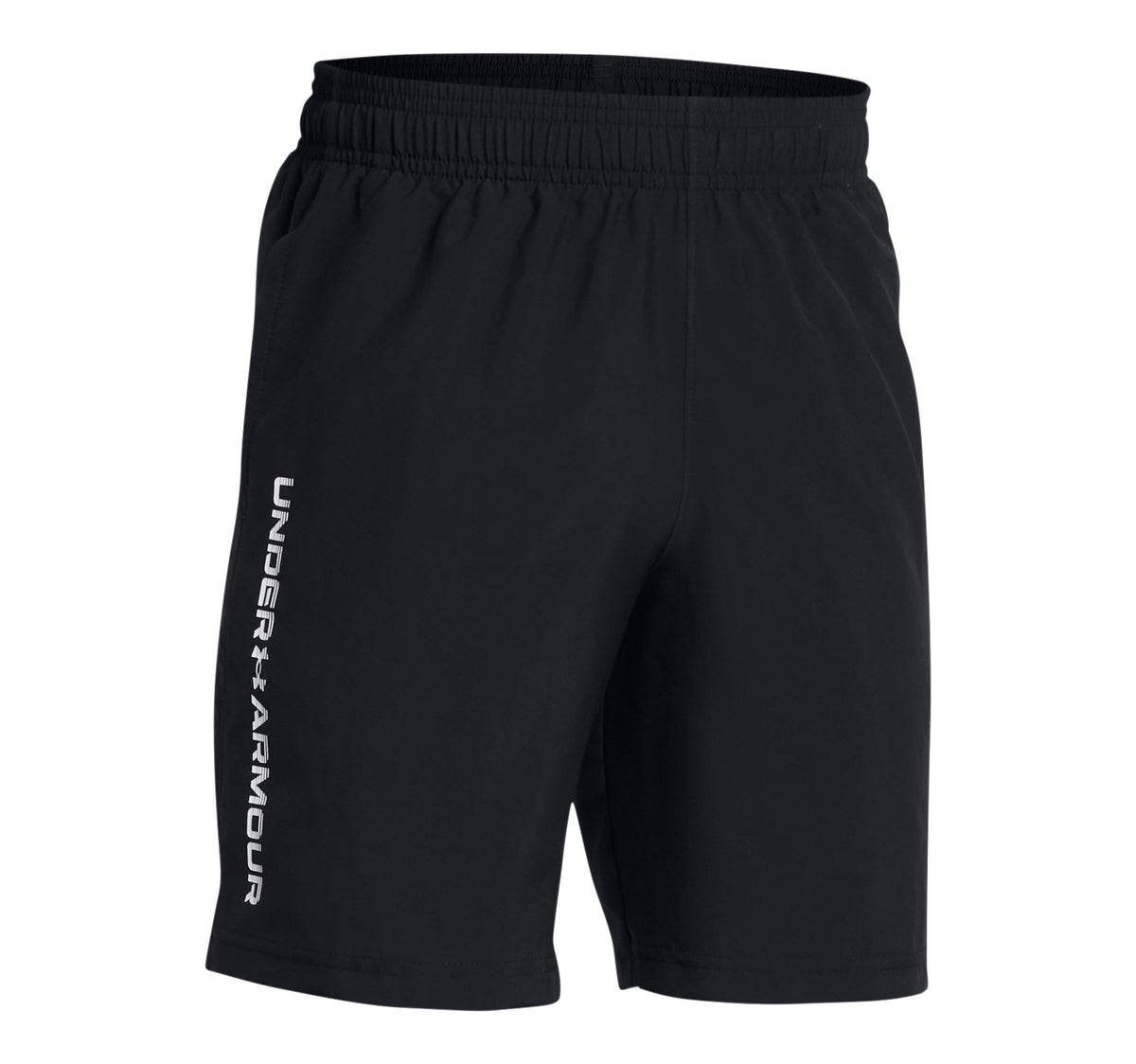 UA Tech Woven Wordmark Short - Black / White - 001