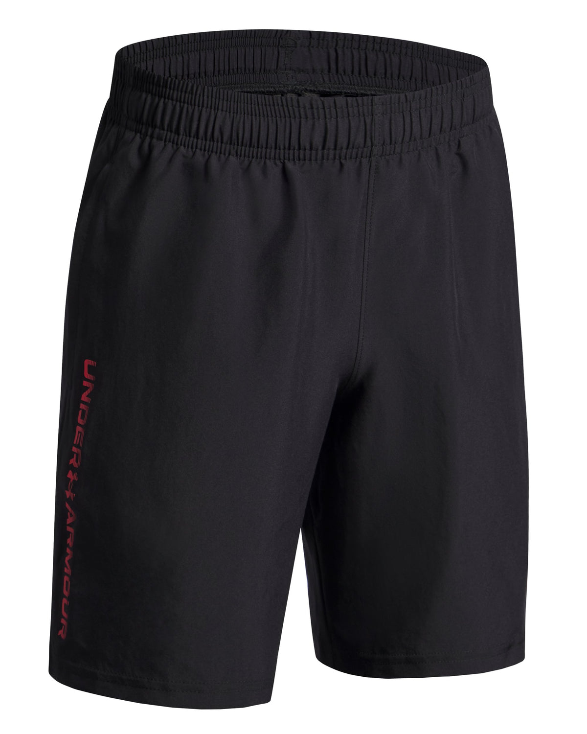UA Tech Woven Wordmark Short - Black / Racer Red - 007