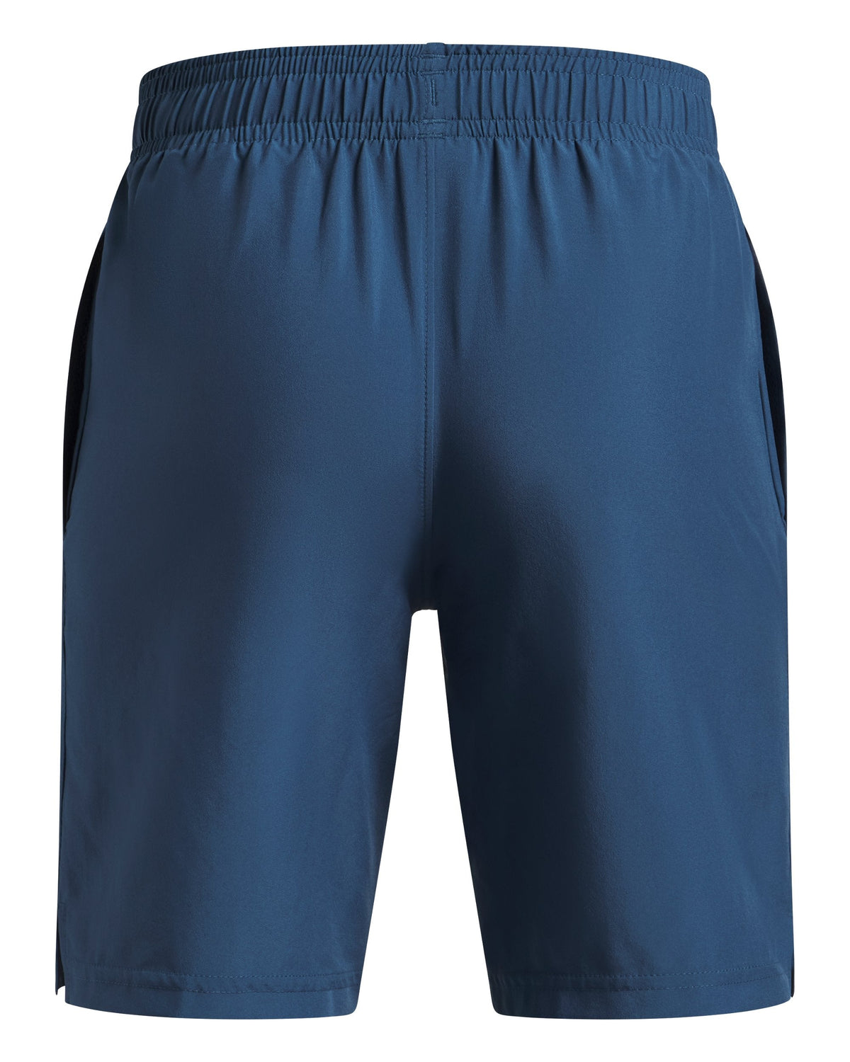 UA Tech Woven Wordmark Short - כחול / לבן - 498
