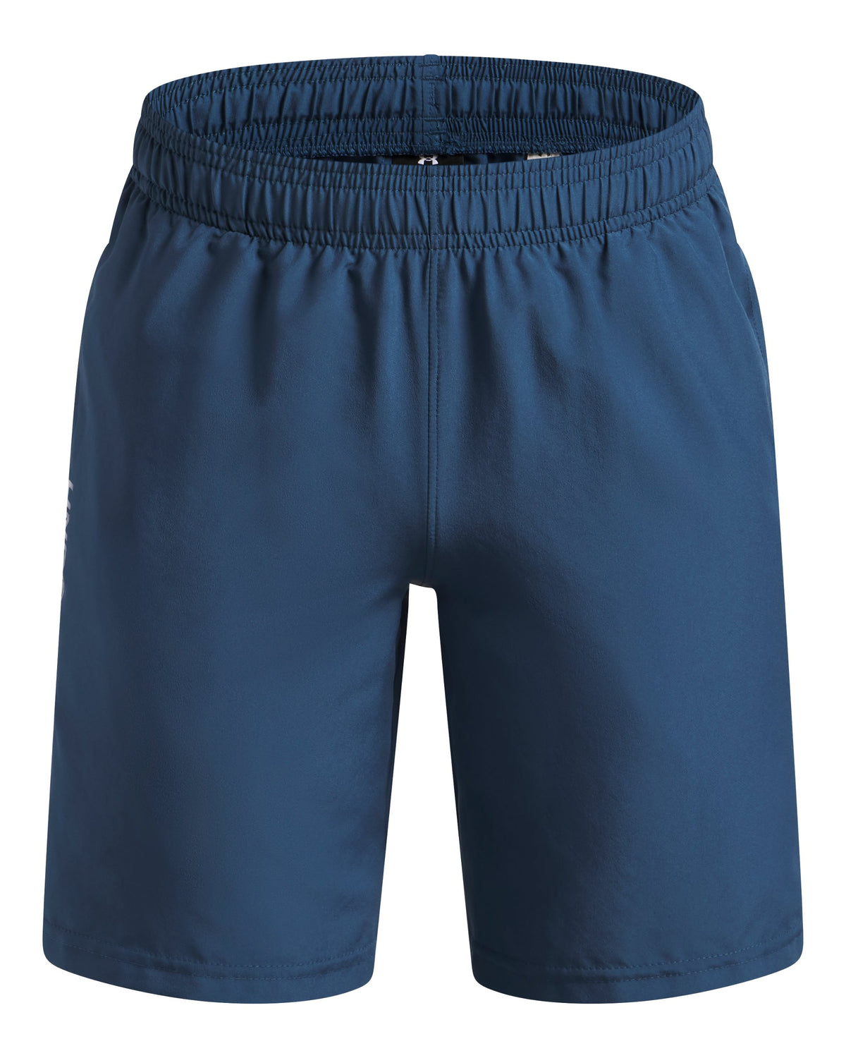 UA Tech Woven Wordmark Short - כחול / לבן - 498