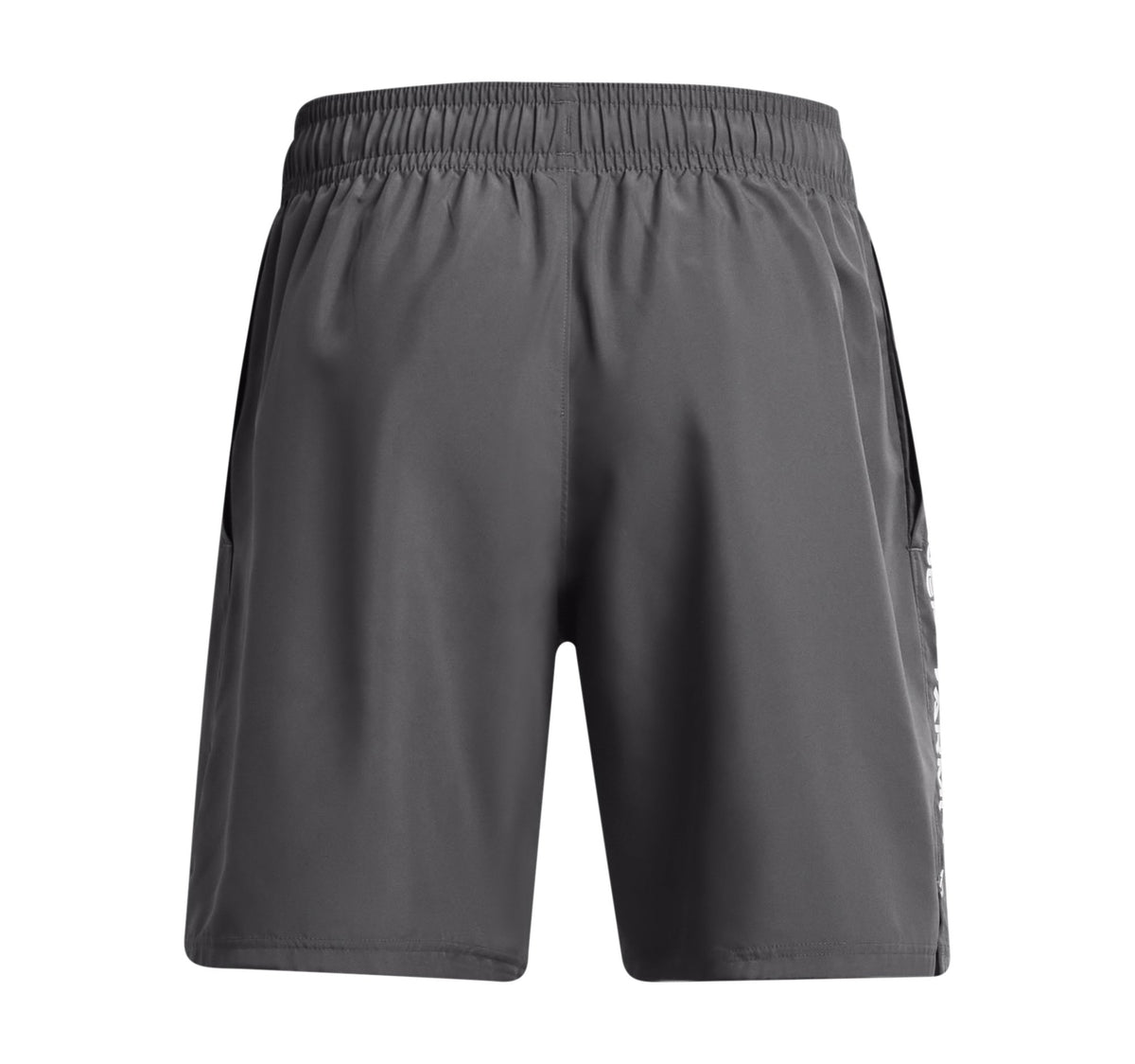 UA Tech Woven Wordmark Short - Castlerock / White - 025