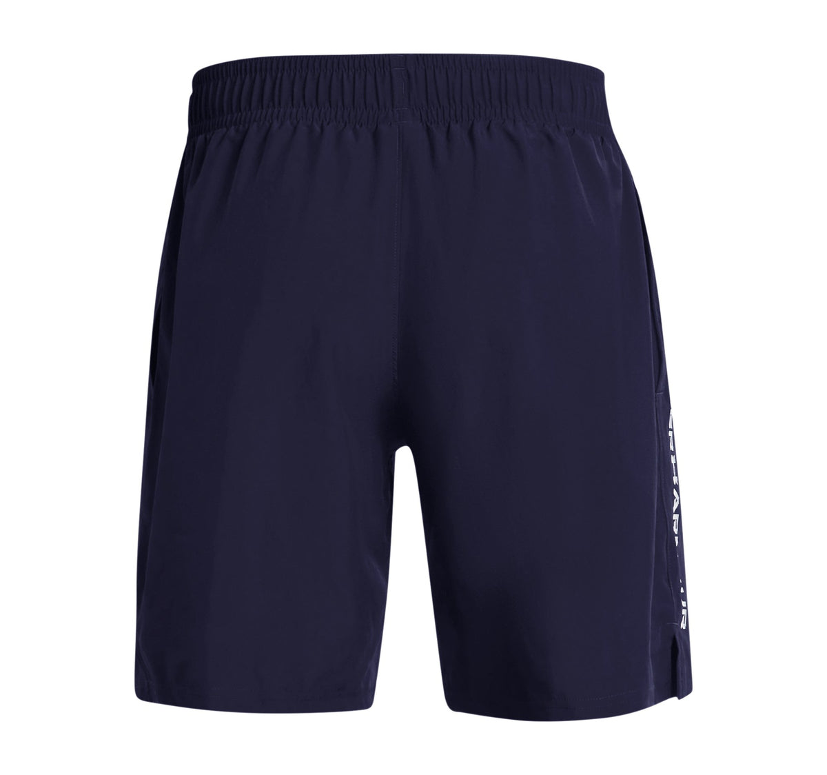 UA Tech Woven Wordmark Short - Midnight Navy / White - 410