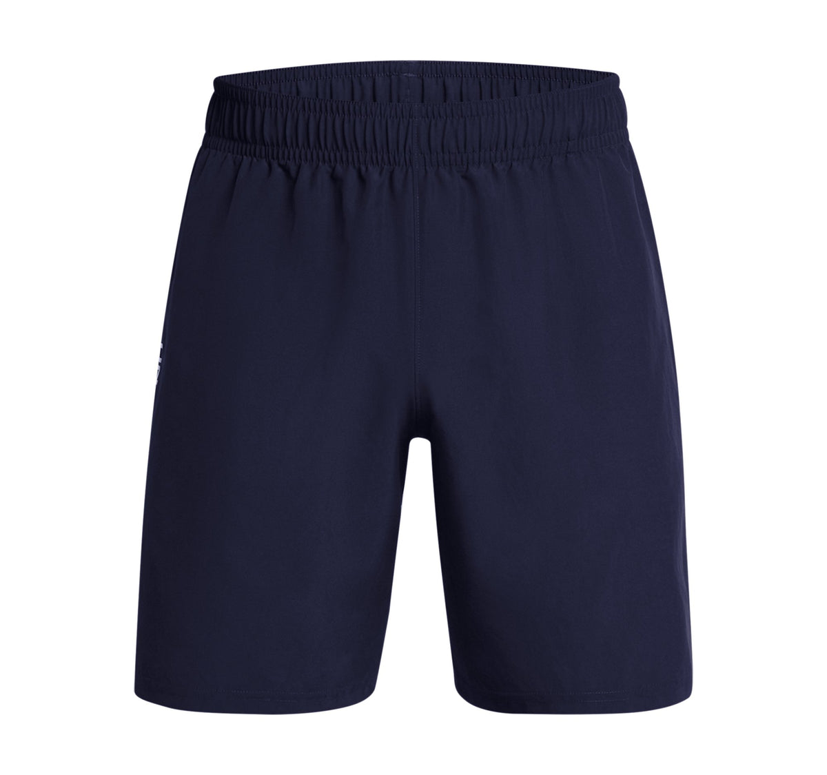 UA Tech Woven Wordmark Short - Midnight Navy / White - 410