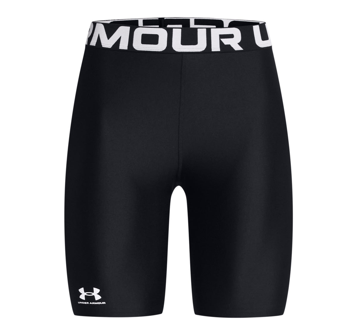 UA HG 8in Short - Black / White - 001