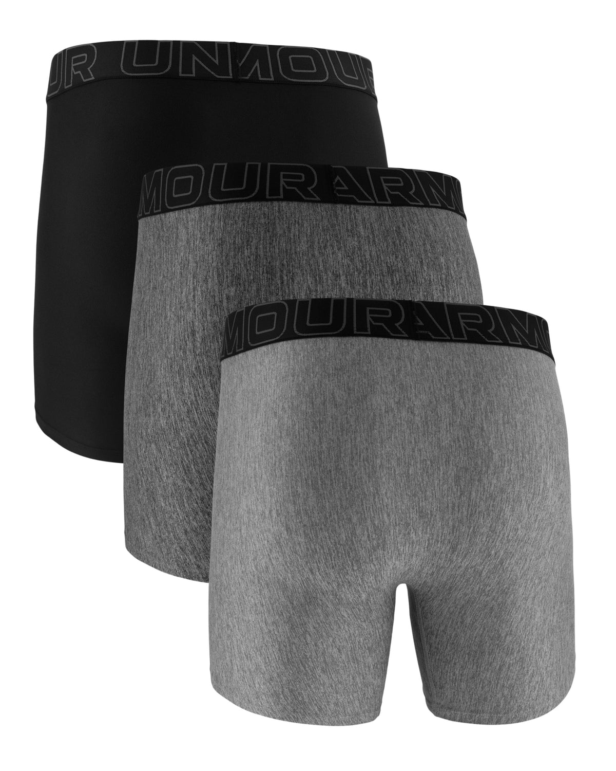 M UA Perf Tech 6in - Steel Full Heather / Castlerock Full Heather / Castlerock - 035