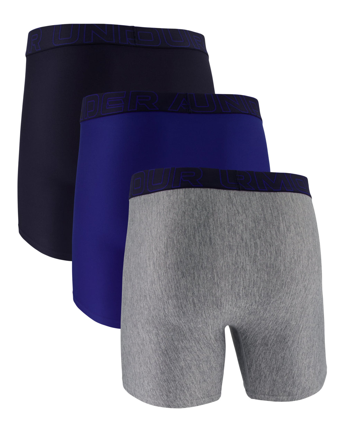 M UA Perf Tech 6in - Royal / Steel Full Heather / Royal - 400