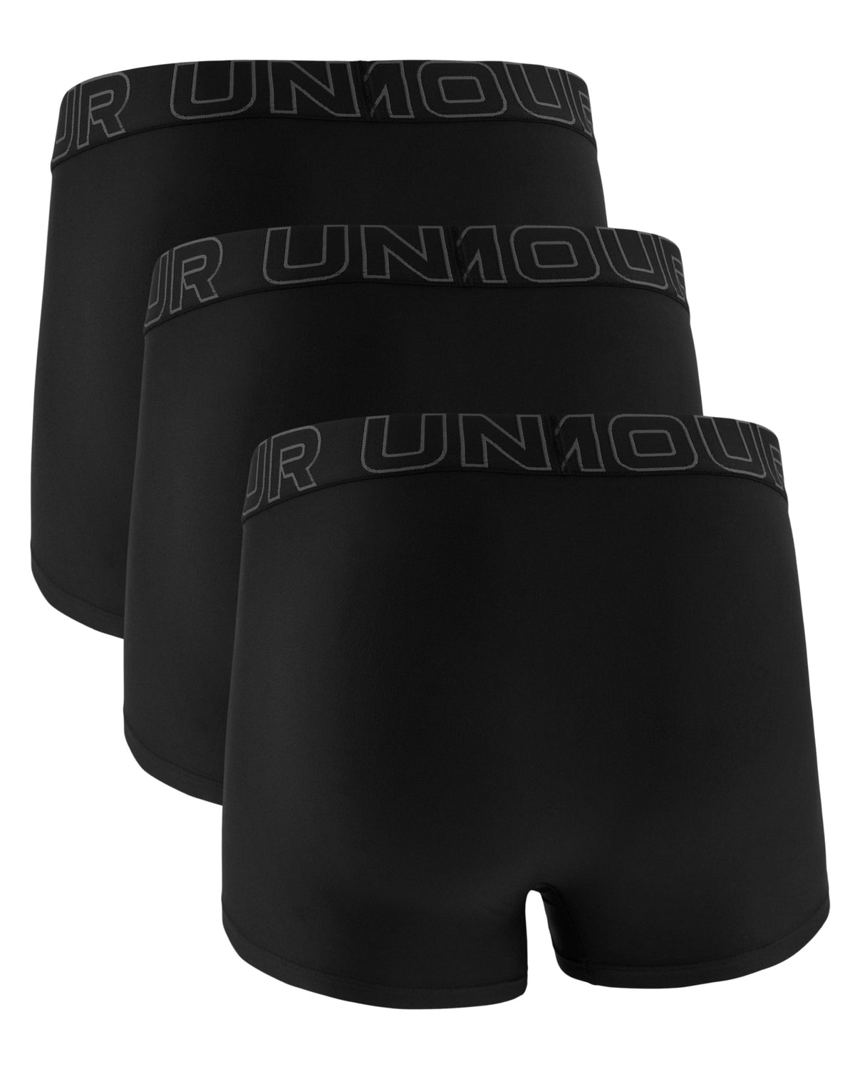 M UA Perf Tech 3in - Black / Black / Castlerock - 001