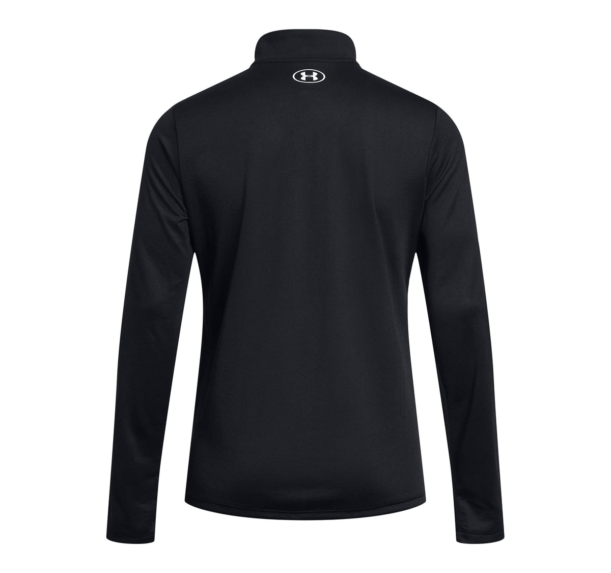 Tech 1/2 Zip- Solid - Black / White - 001