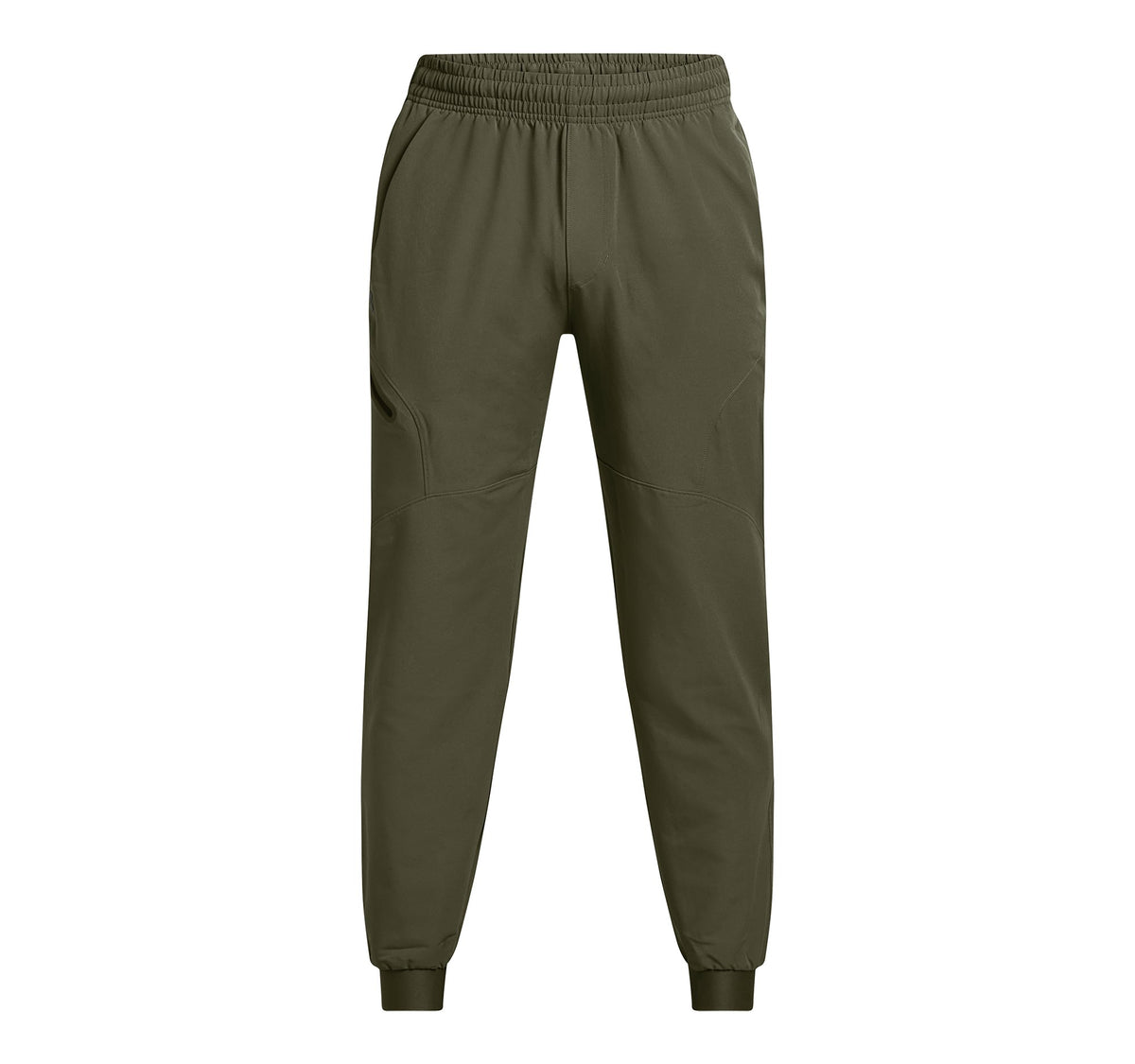 UA Unstoppable Woven Jogger - ירוק זית / שחור - 390