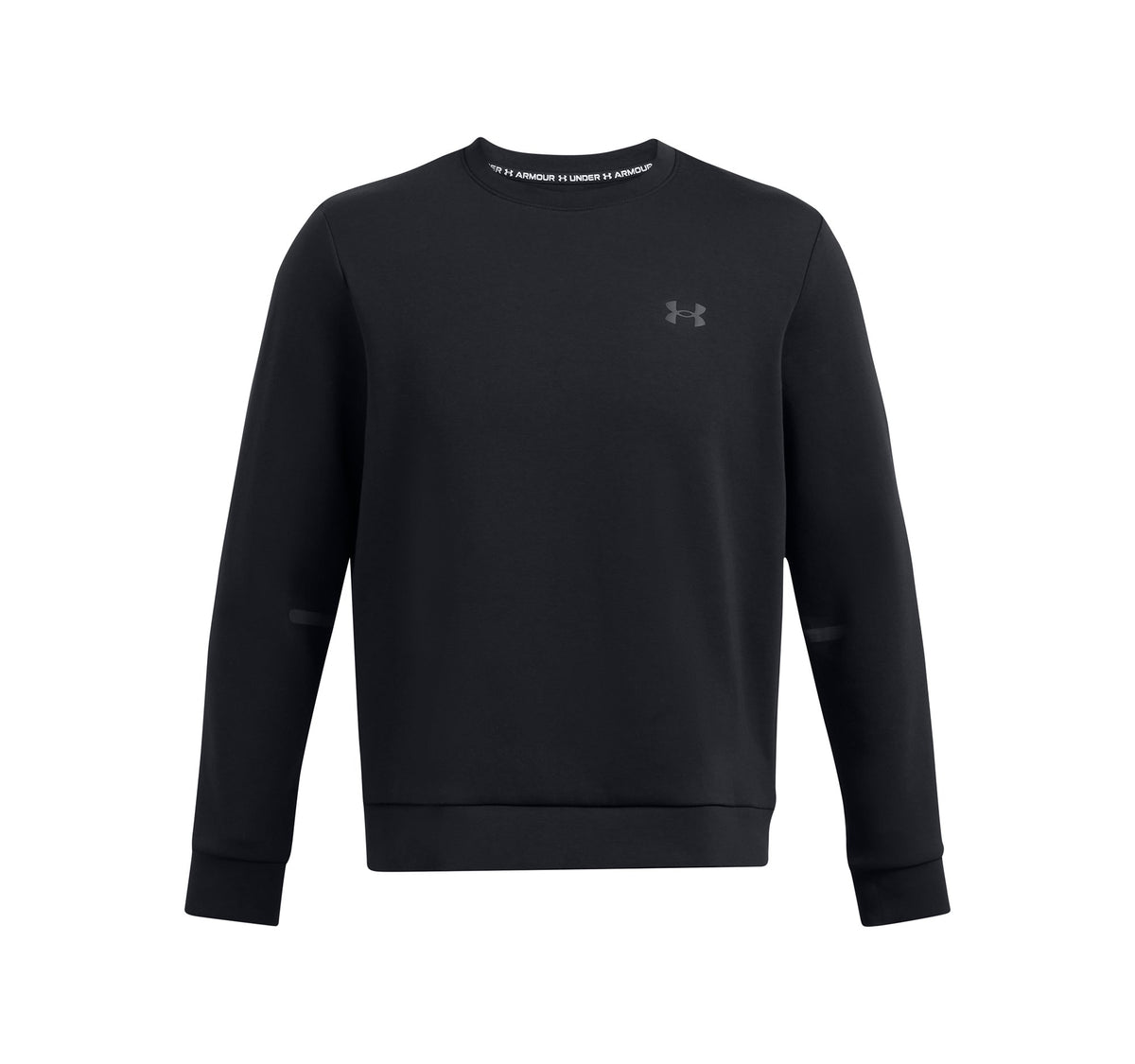 UA Unstoppable Flc Crew EU - Black / Black - 001