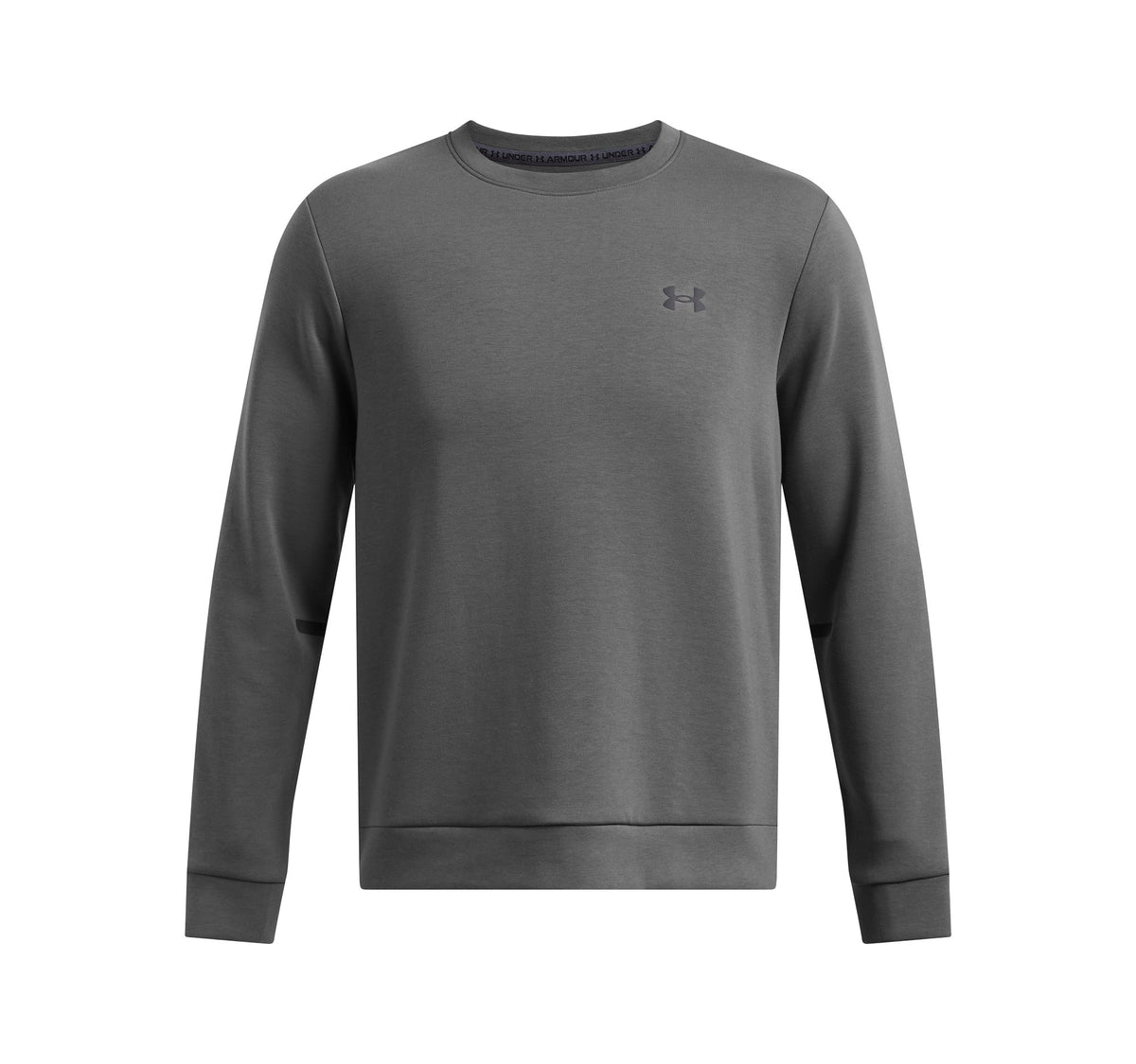 UA Unstoppable Flc Crew EU - Gray / Black - 025