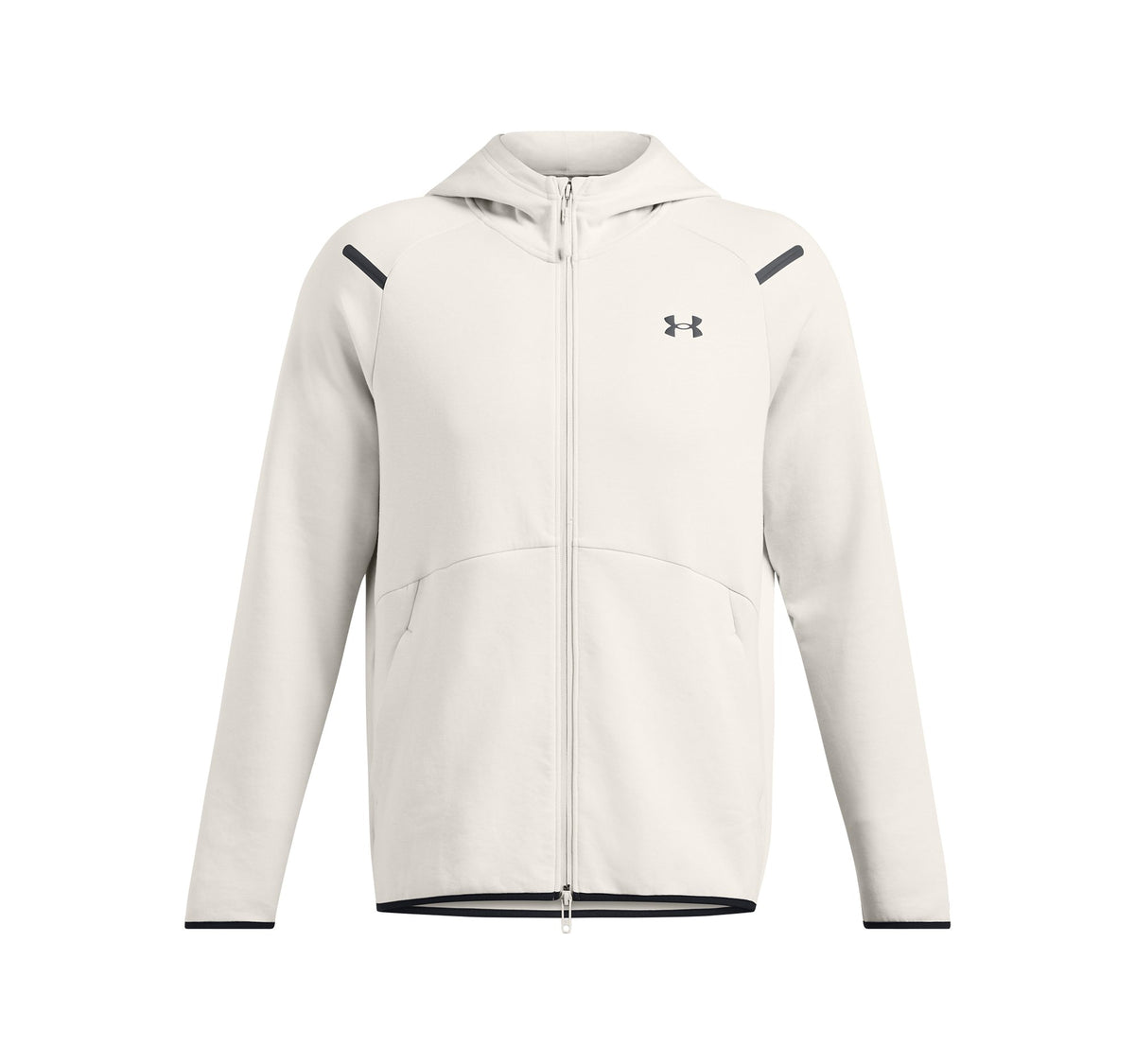 UA Unstoppable Flc FZ HD EU - Summit White / Black - 110