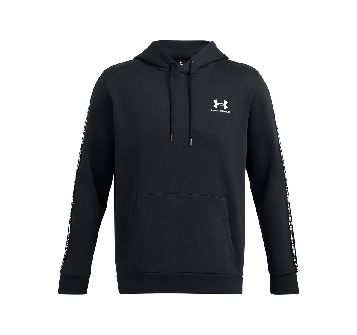 UA Icon Fleece HD Taping - Black / White - 001