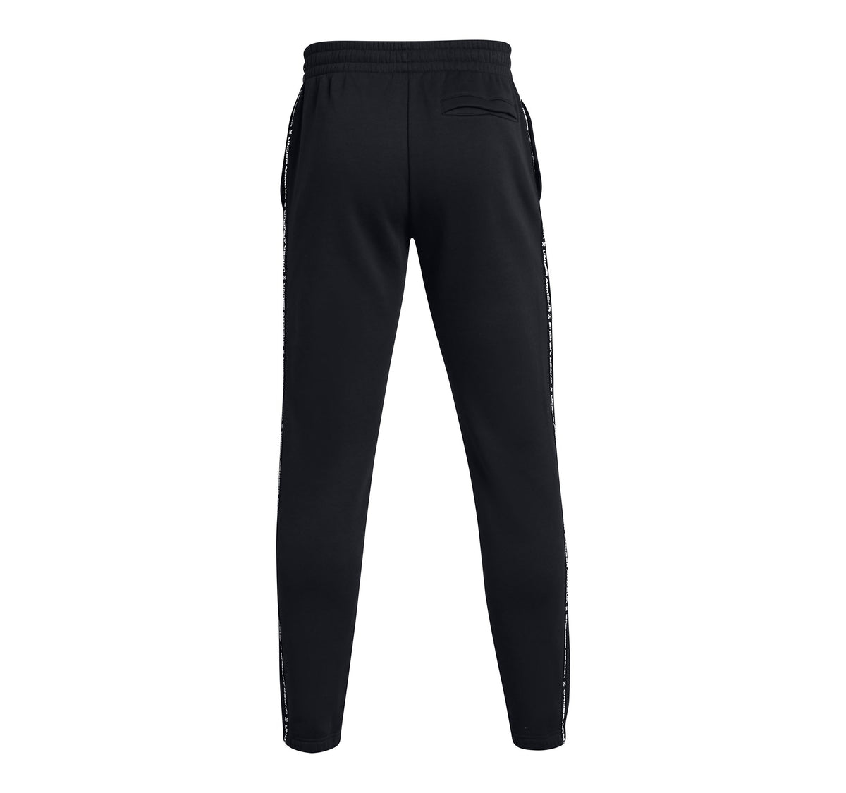UA Icon Fleece Jgr Taping - Black / White - 001
