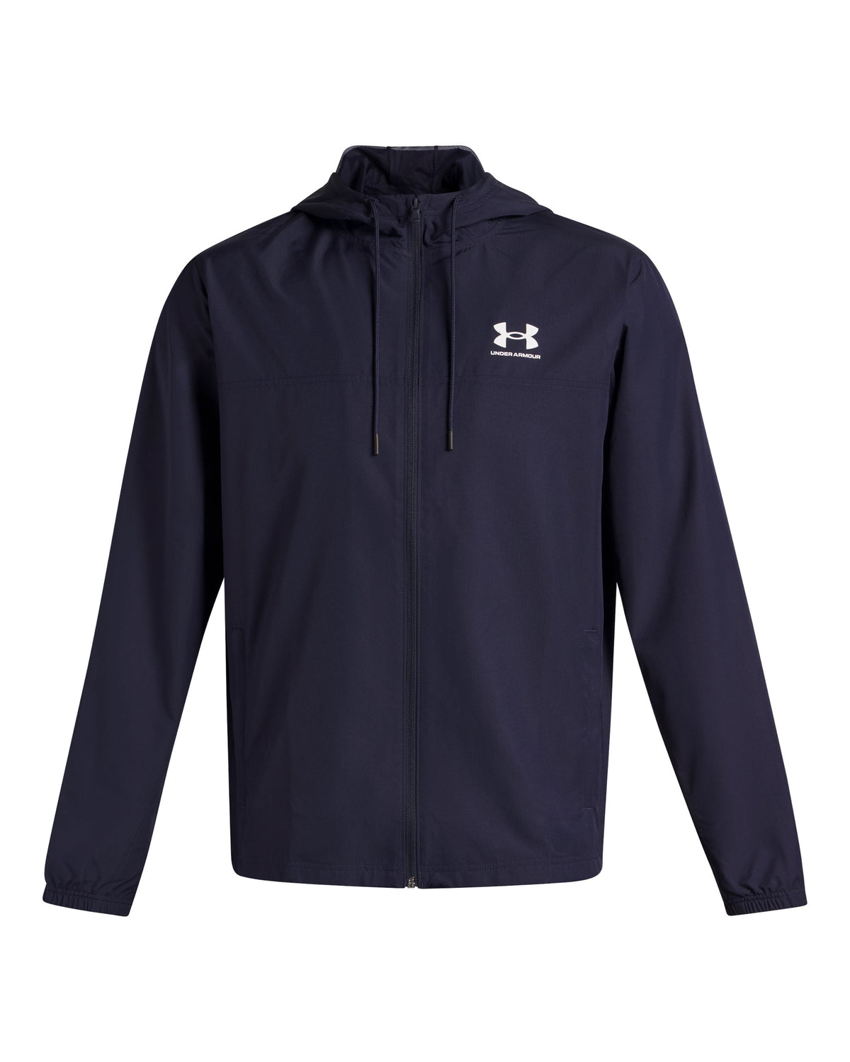 UA Rival Wvn Windbreaker - Midnight Navy / Midnight Navy / White - 410