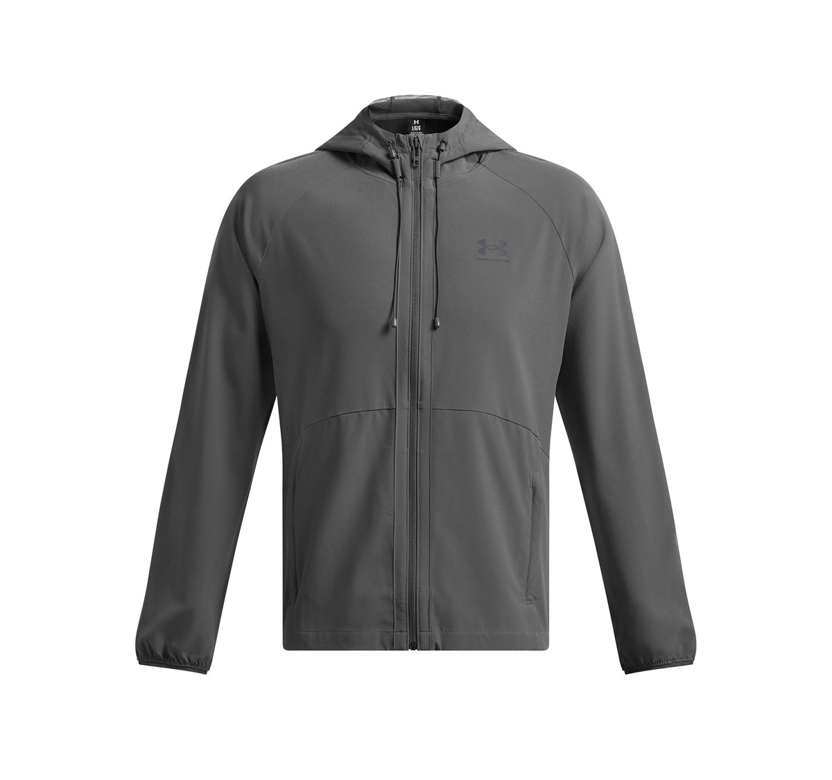UA Vibe Woven Jacket - Castlerock / Black - 025