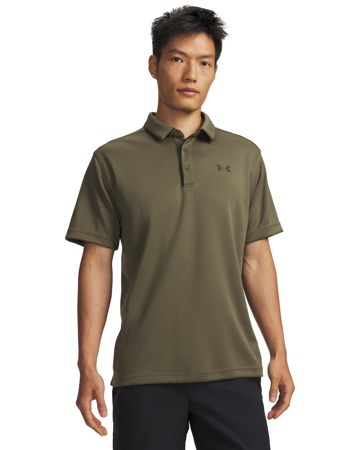 Tech Polo - Marine OD Green / Black - 390