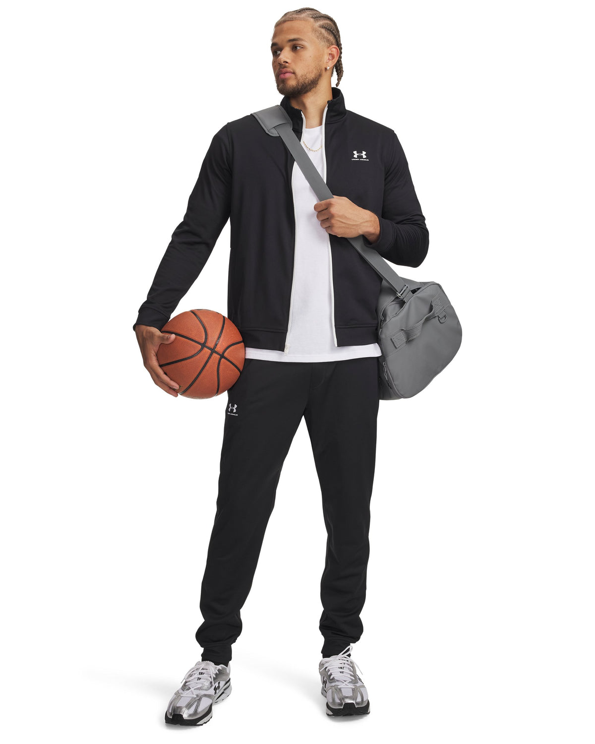 SPORTSTYLE TRICOT JOGGER - Black / White - 001