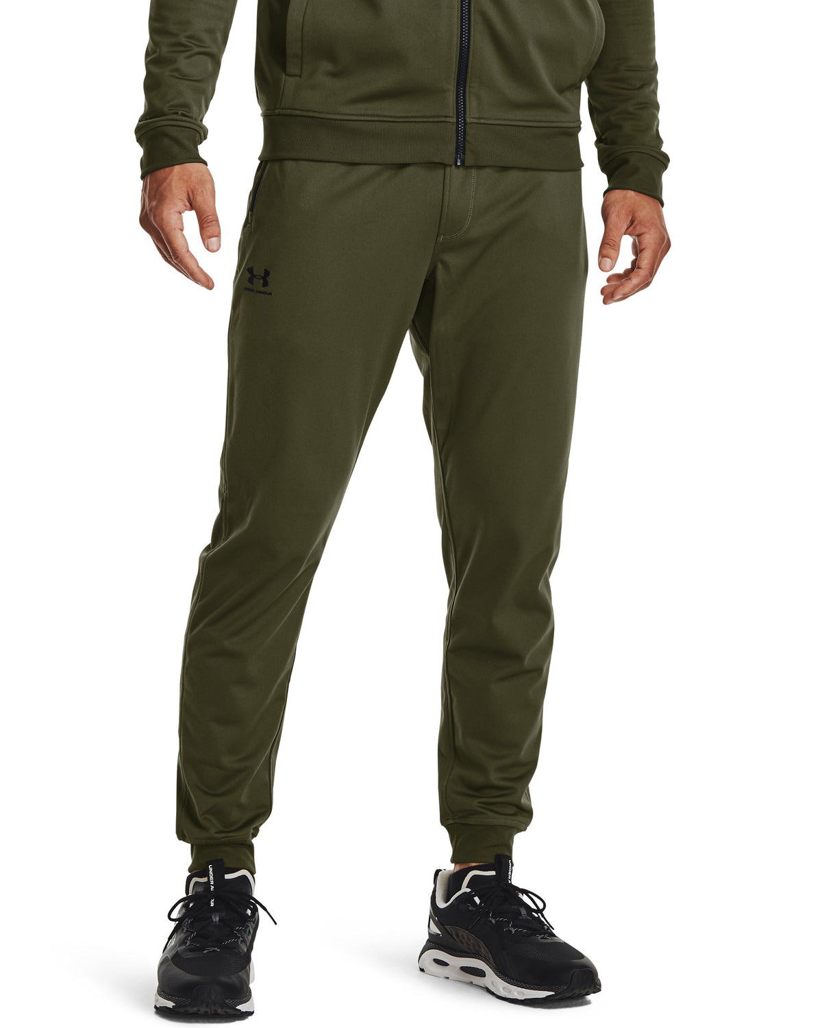 SPORTSTYLE TRICOT JOGGER - Marine OD Green / Black - 390