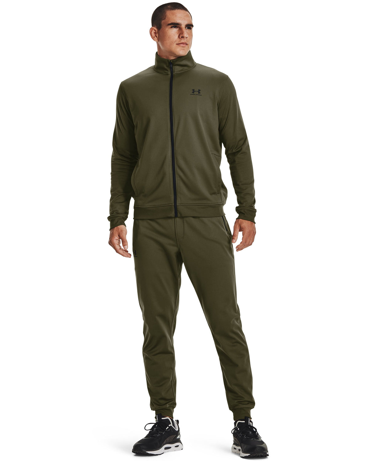 SPORTSTYLE TRICOT JOGGER - Marine OD Green / Black - 390