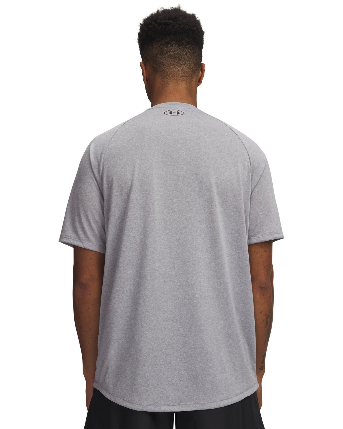 UA Tech 2.0 SS Tee - Steel Light Heather / Black - 036
