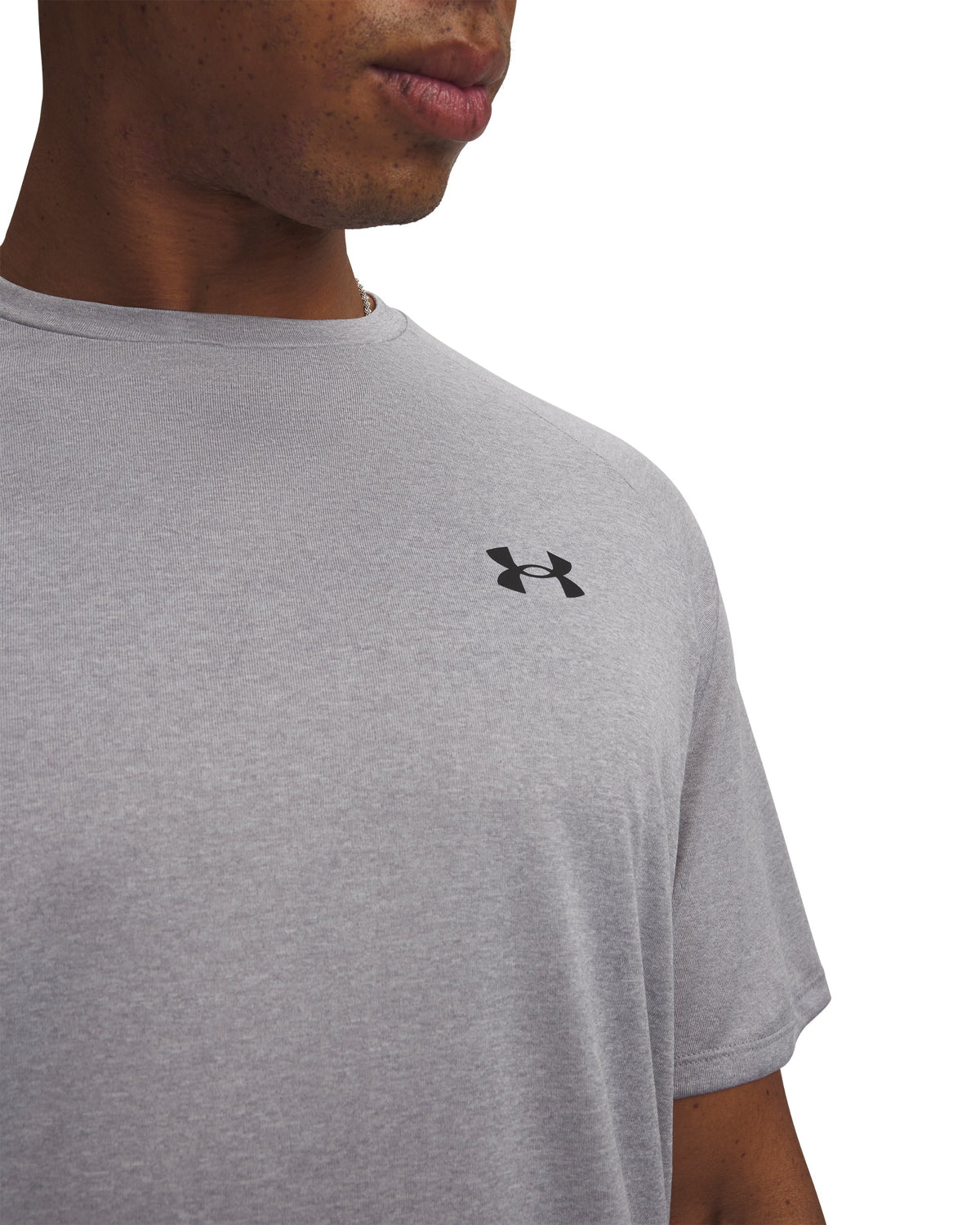 UA Tech 2.0 SS Tee - Steel Light Heather / Black - 036