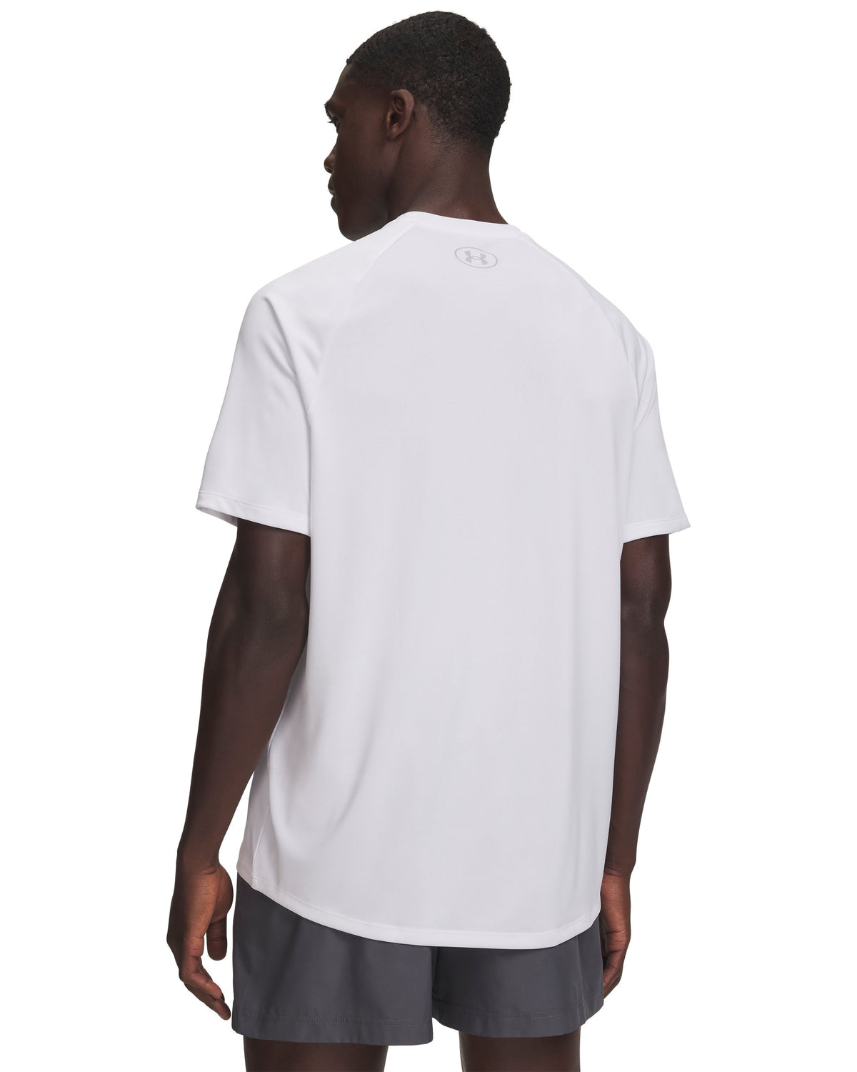 UA Tech 2.0 SS Tee - White / Overcast Gray - 100
