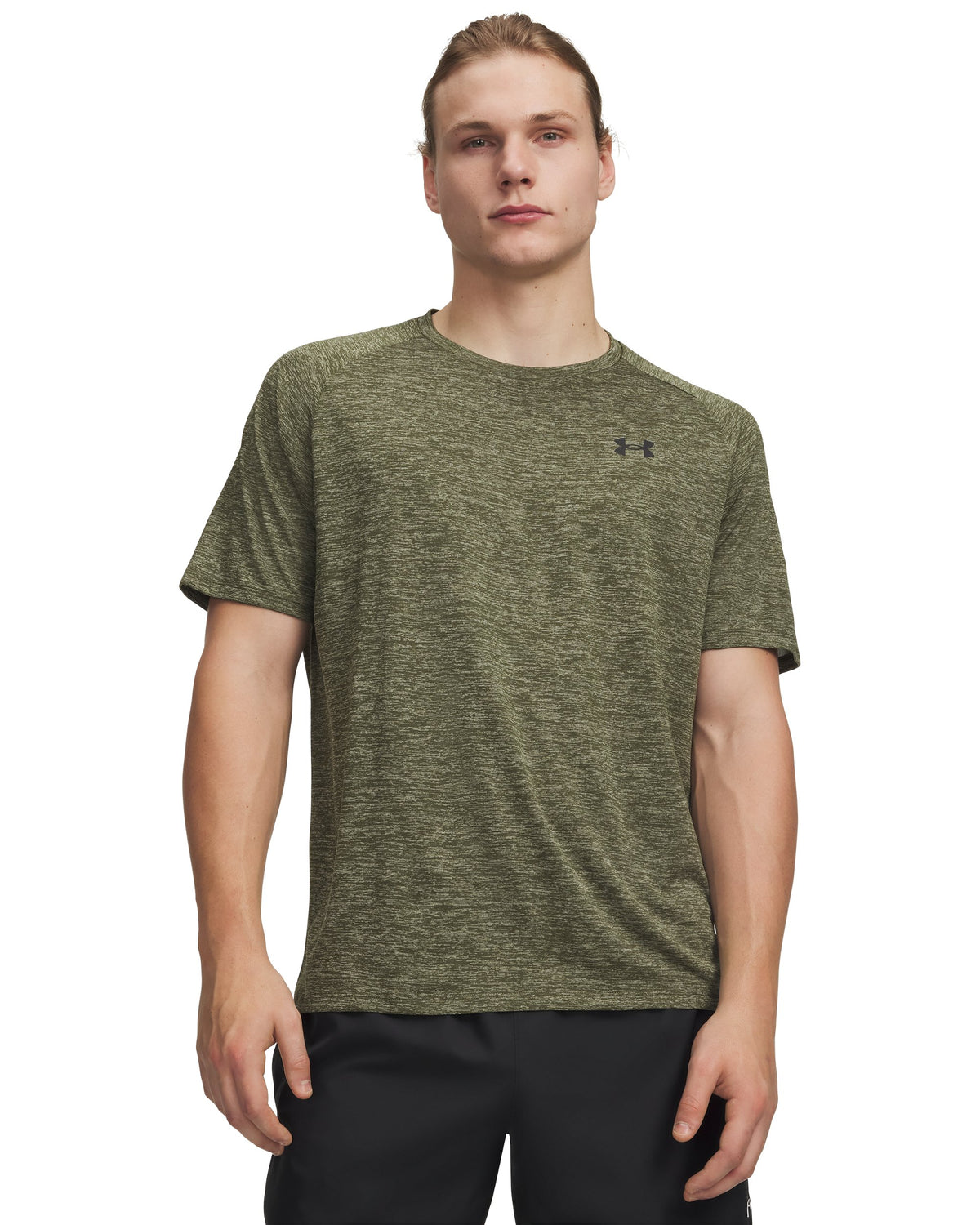 UA Tech 2.0 SS Tee - Marine OD Green / Black - 390