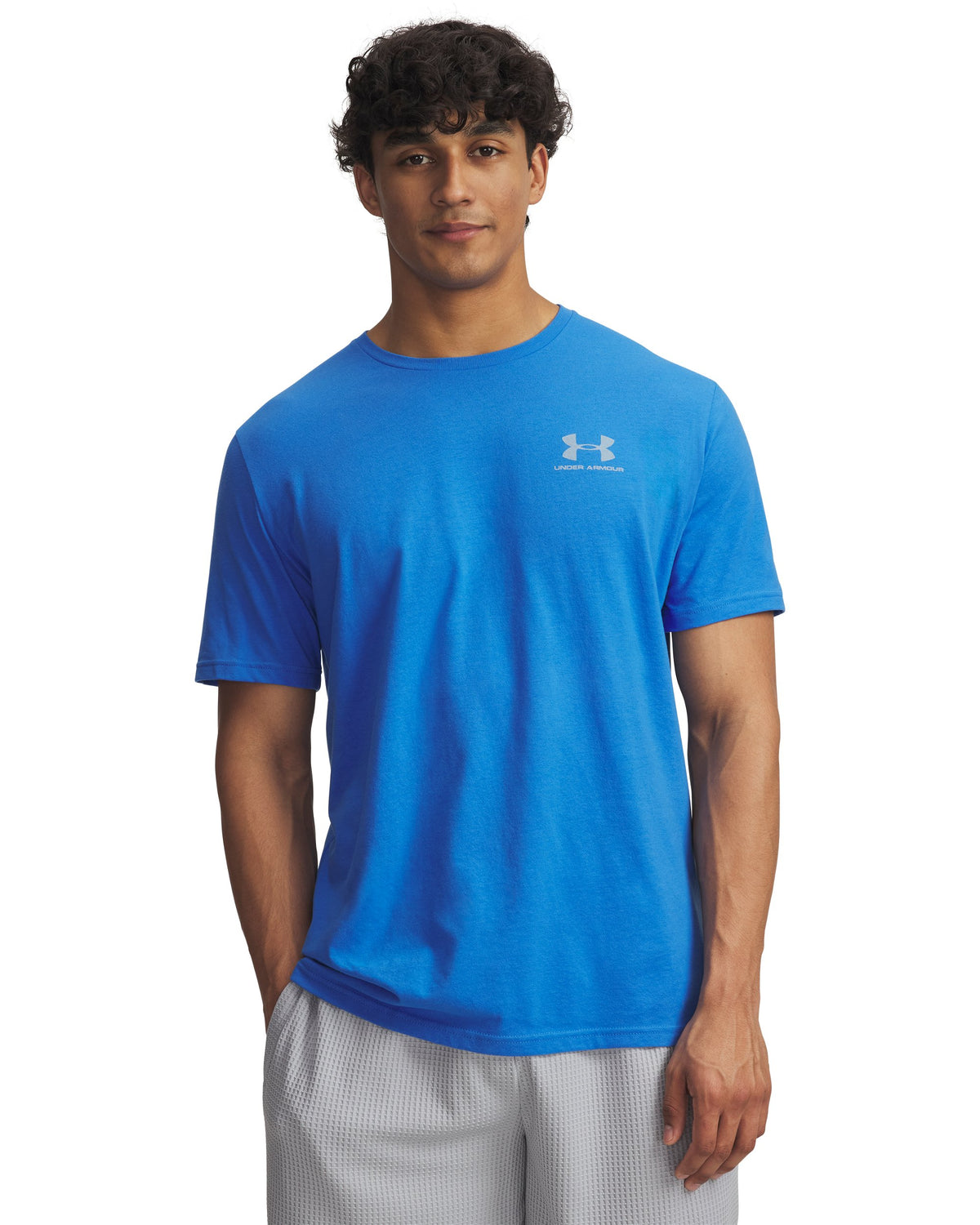 UA M SPORTSTYLE LC SS - Blue / Blue Calm - 411
