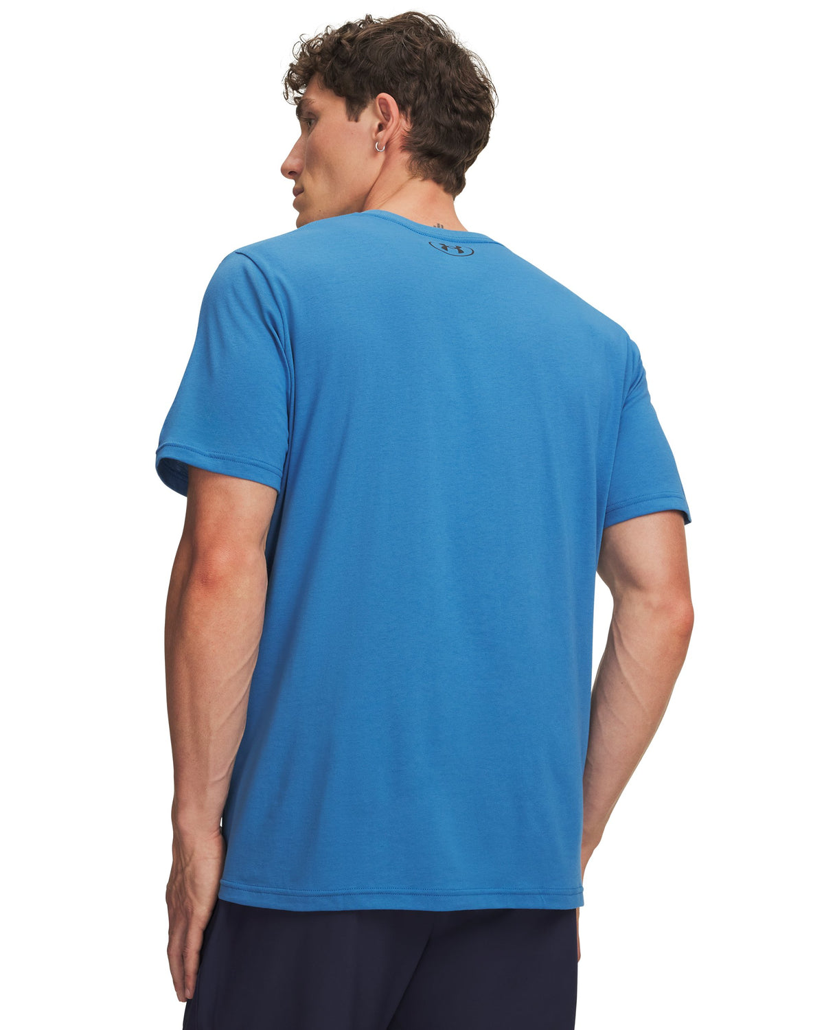UA M SPORTSTYLE LC SS - Blue / Black - 430