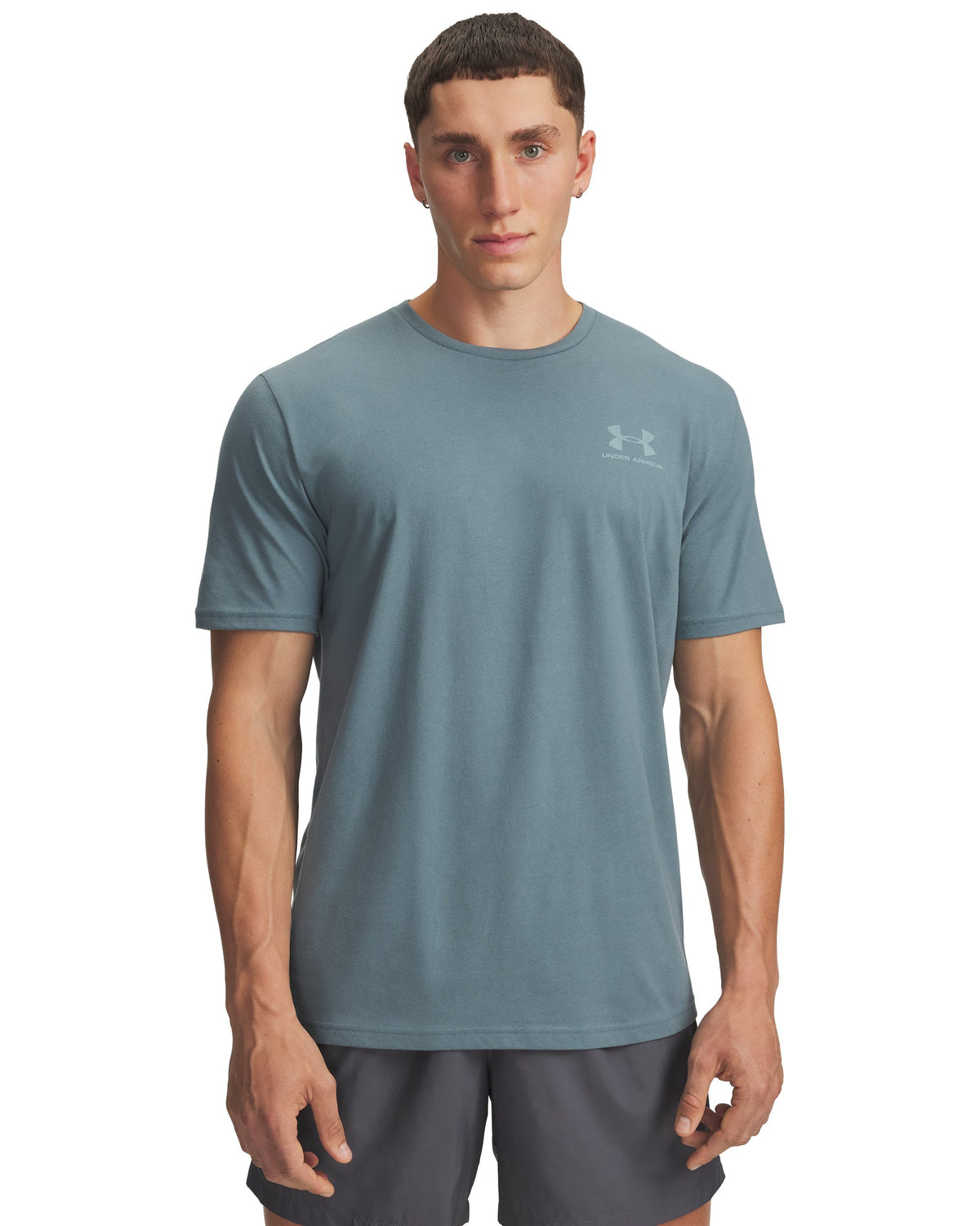 UA M SPORTSTYLE LC SS - Blue / Serpentine - 587