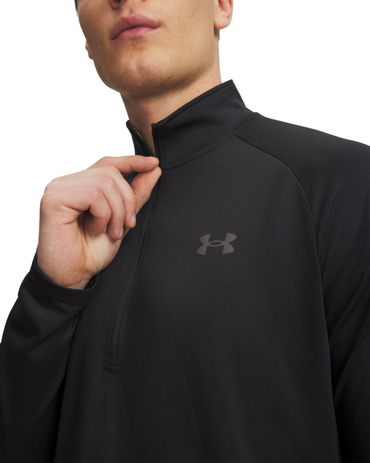 UA Tech 2.0 1/2 Zip - Black / Charcoal - 001