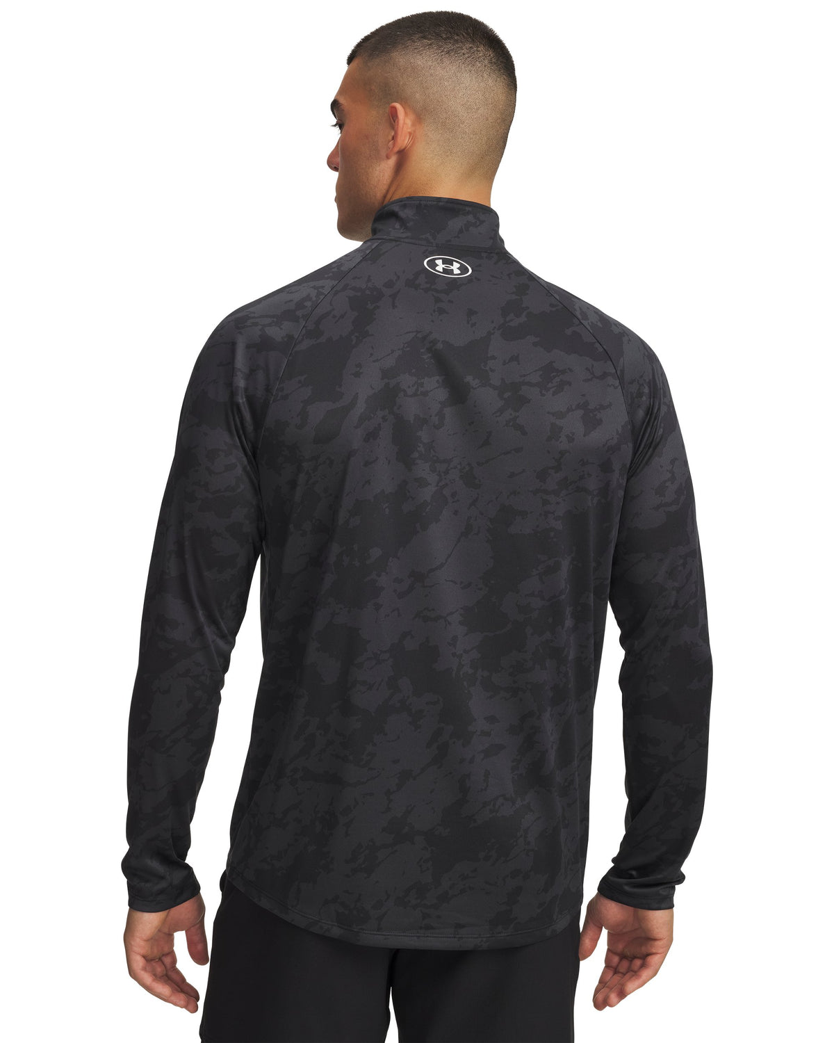 UA Tech 2.0 1/2 Zip - Black / White - 007
