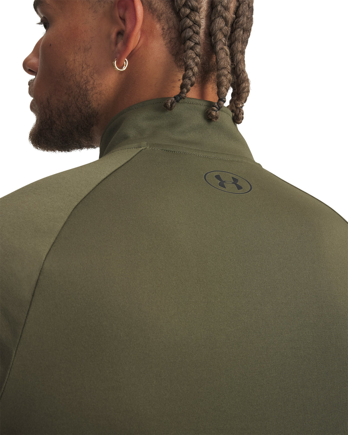 UA Tech 2.0 1/2 Zip - Marine OD Green / Black - 392