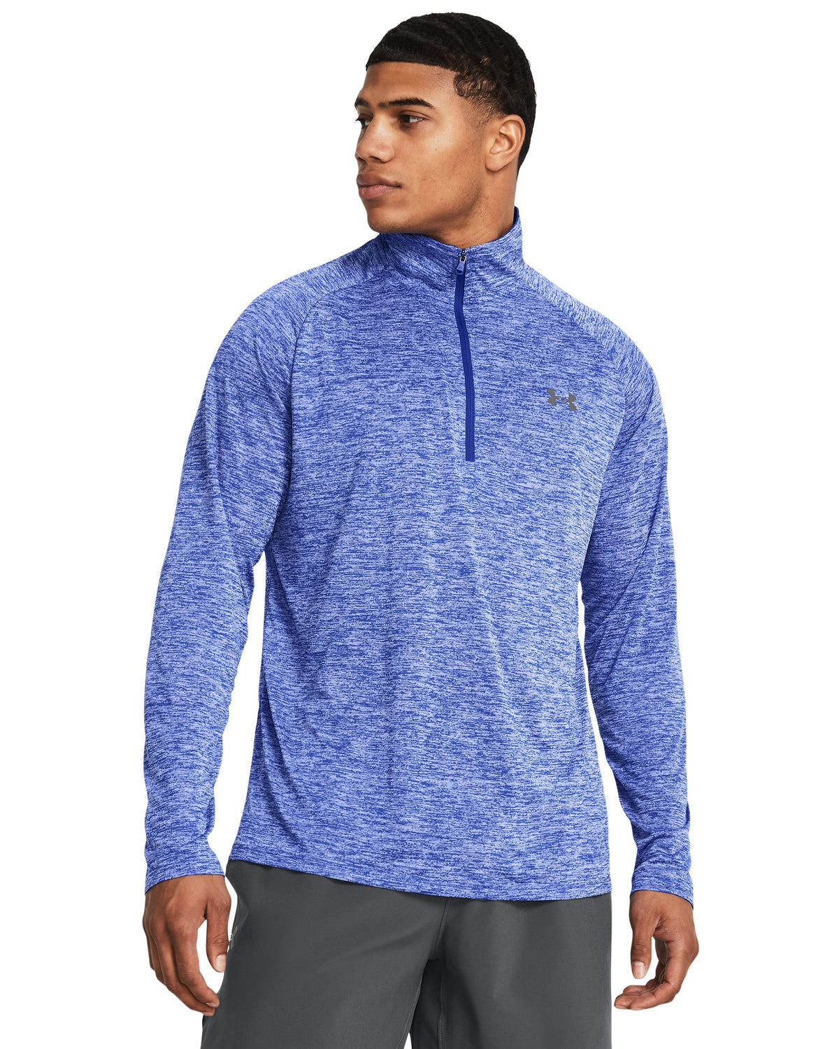 UA Tech 2.0 1/2 Zip - Royal / Graphite - 400
