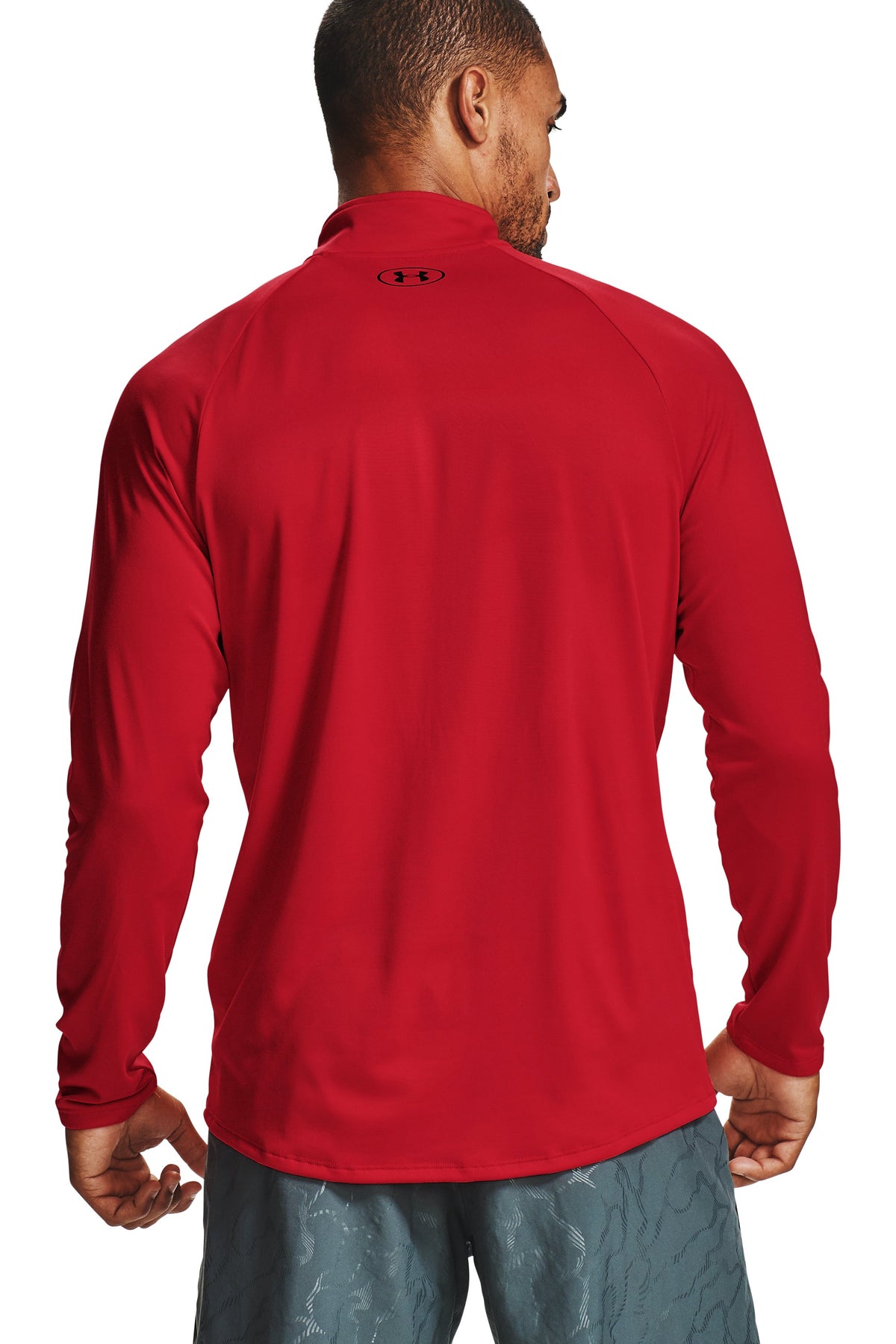 UA Tech 2.0 1/2 Zip - Red / Black - 602