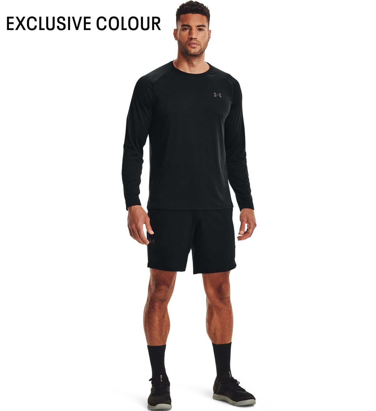 UA Tech 2.0 LS - Black / Graphite - 001