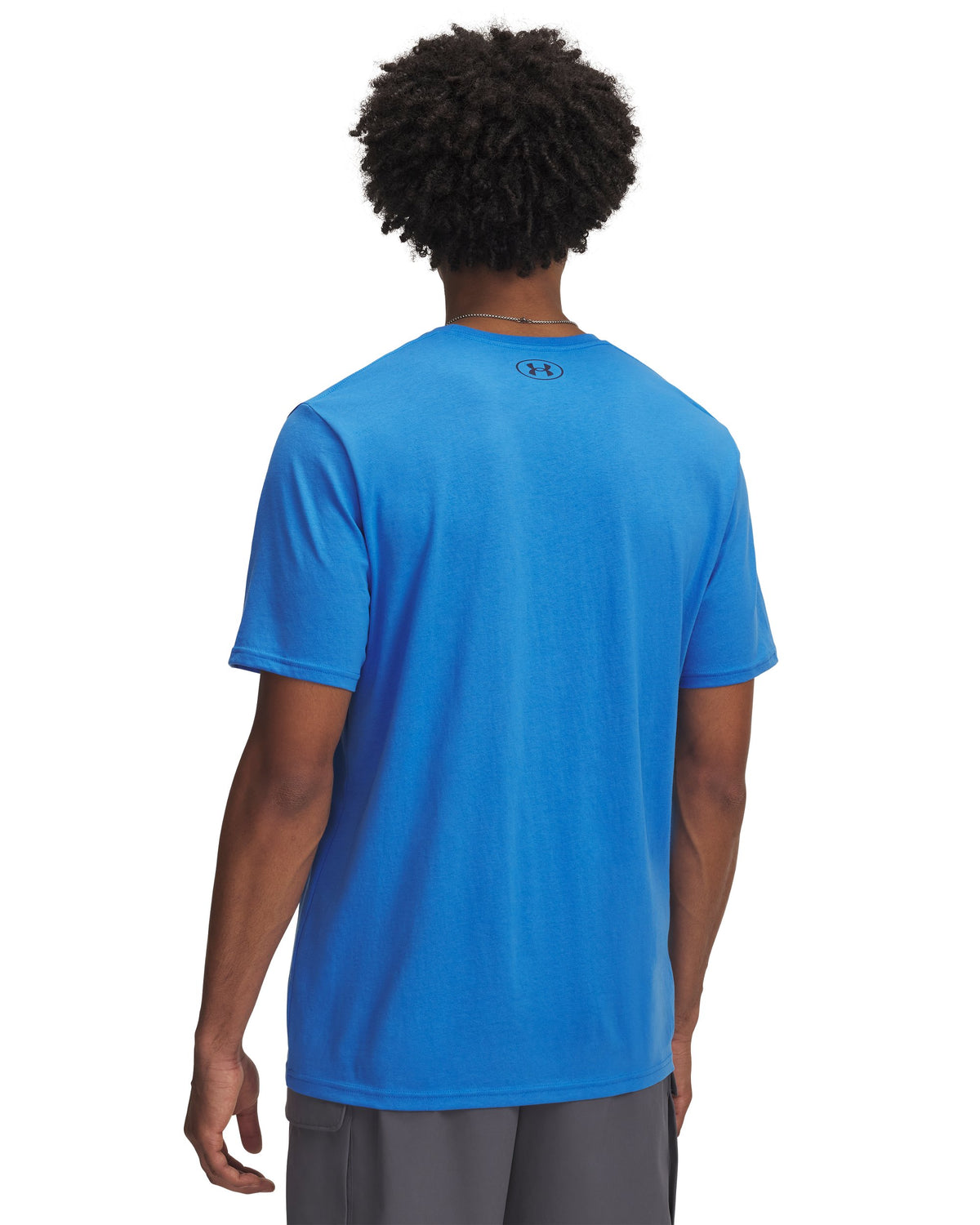 UA TEAM ISSUE WORDMARK SS - Blue / Washed Navy - 402